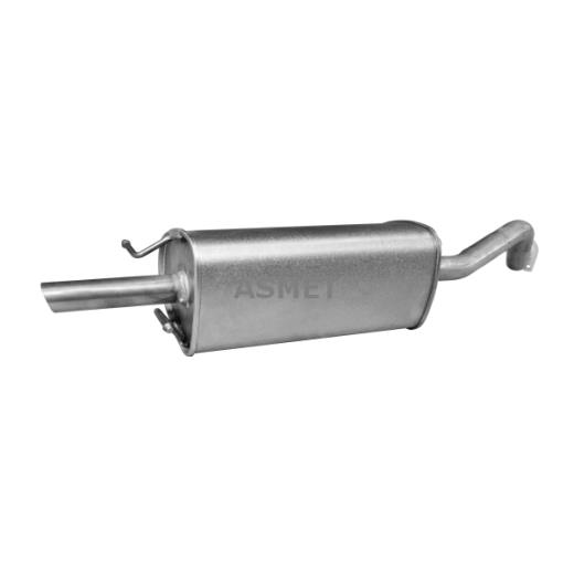 ASMET Endschalldämpfer Schalldämpfer für Daewoo Lanos 1.3 1.5 1.6 16V