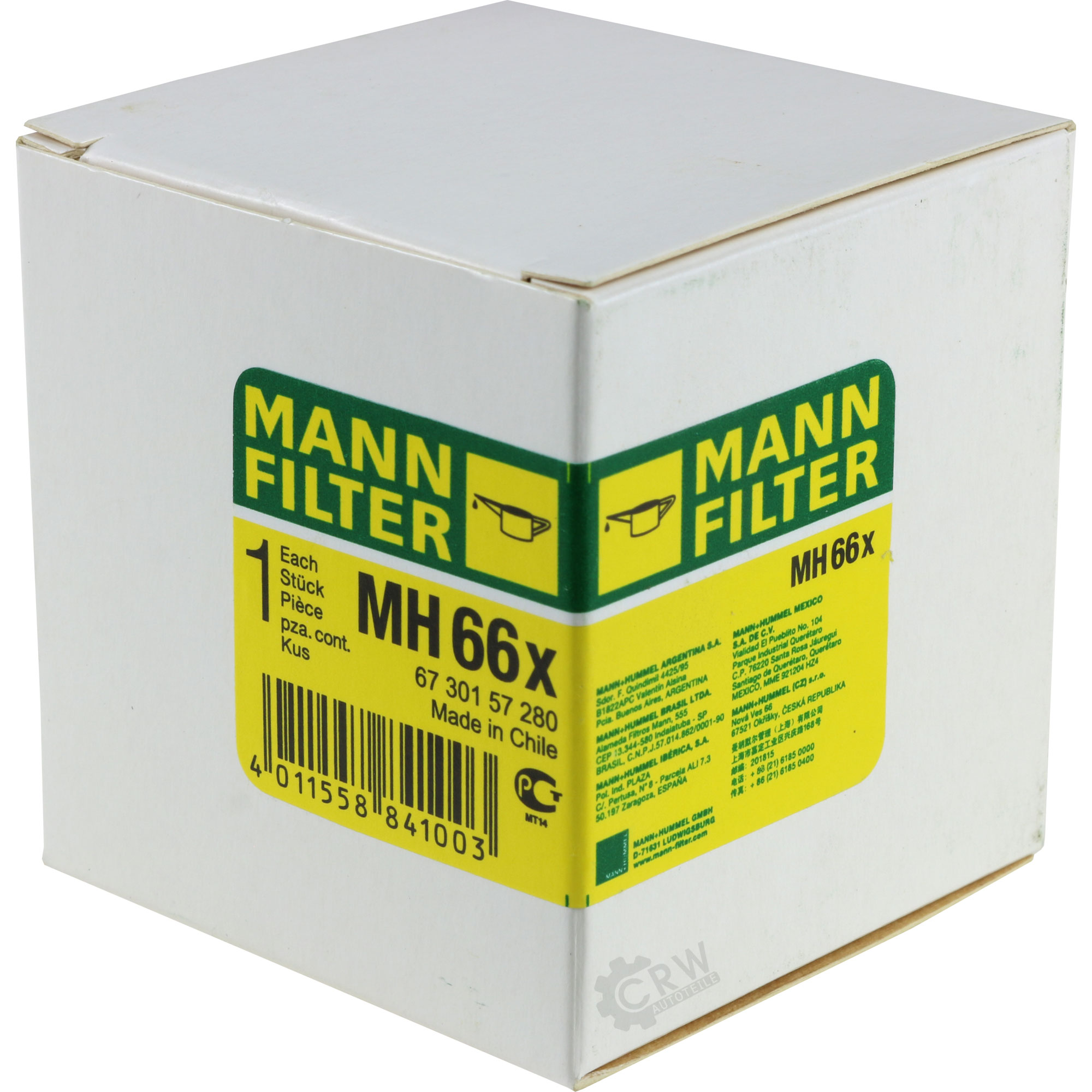 MANN-FILTER Ölfilter MH 66 x