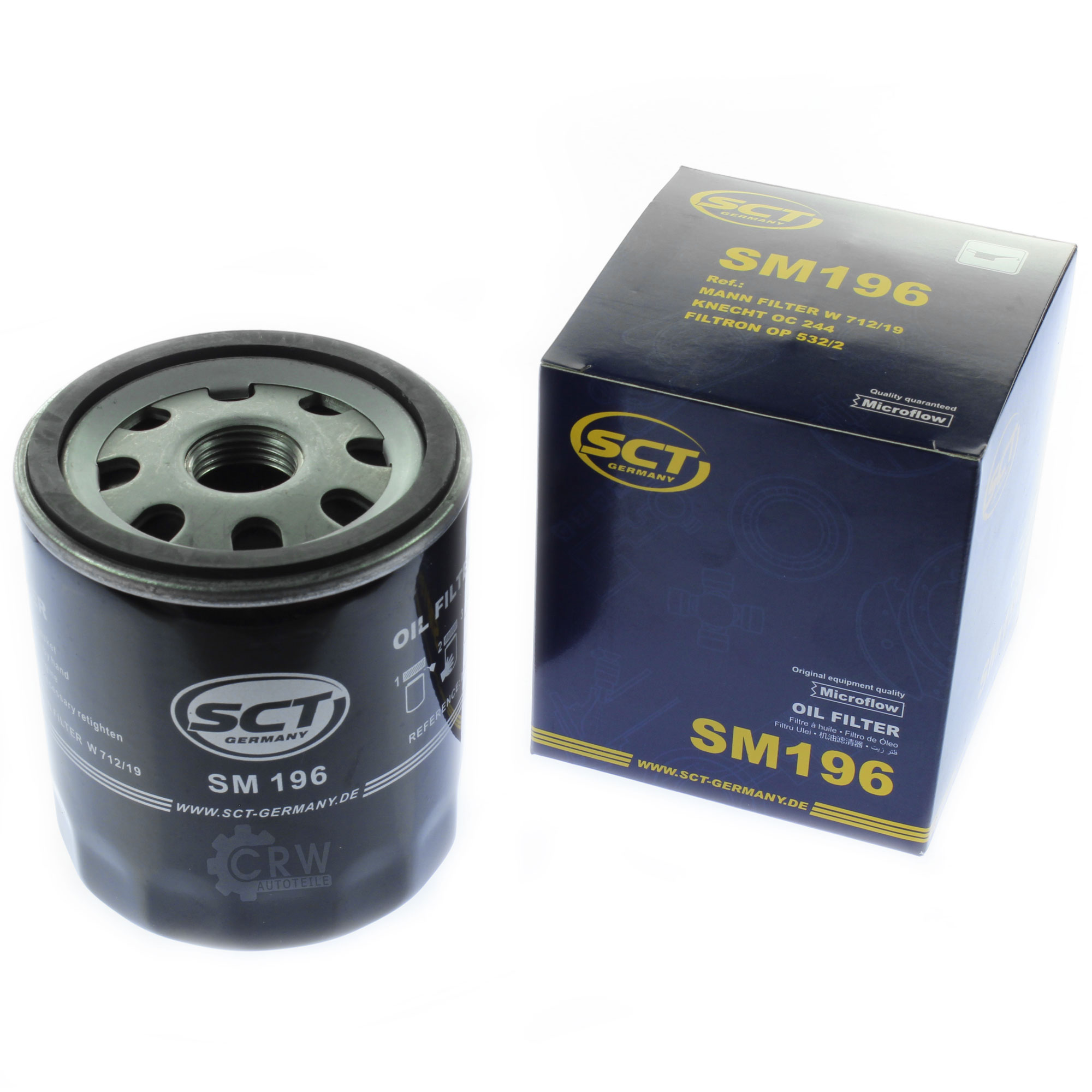 Ölfilter für VW Lupo 6X1 6E1 1.0 Mazda MX-5 III NC 1.8 2.0 CR19