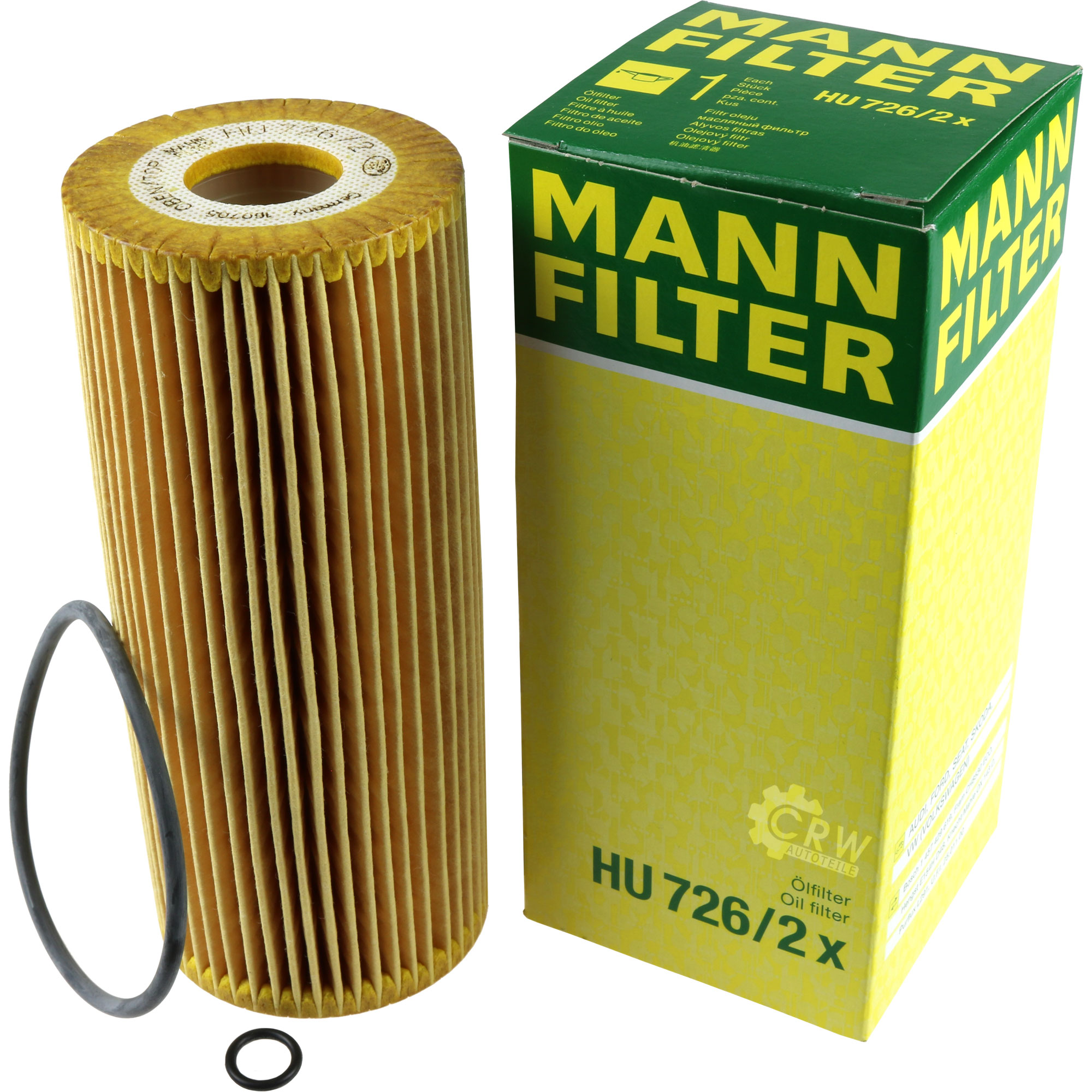 MANN-FILTER Ölfilter HU 726/2 x Oil Filter