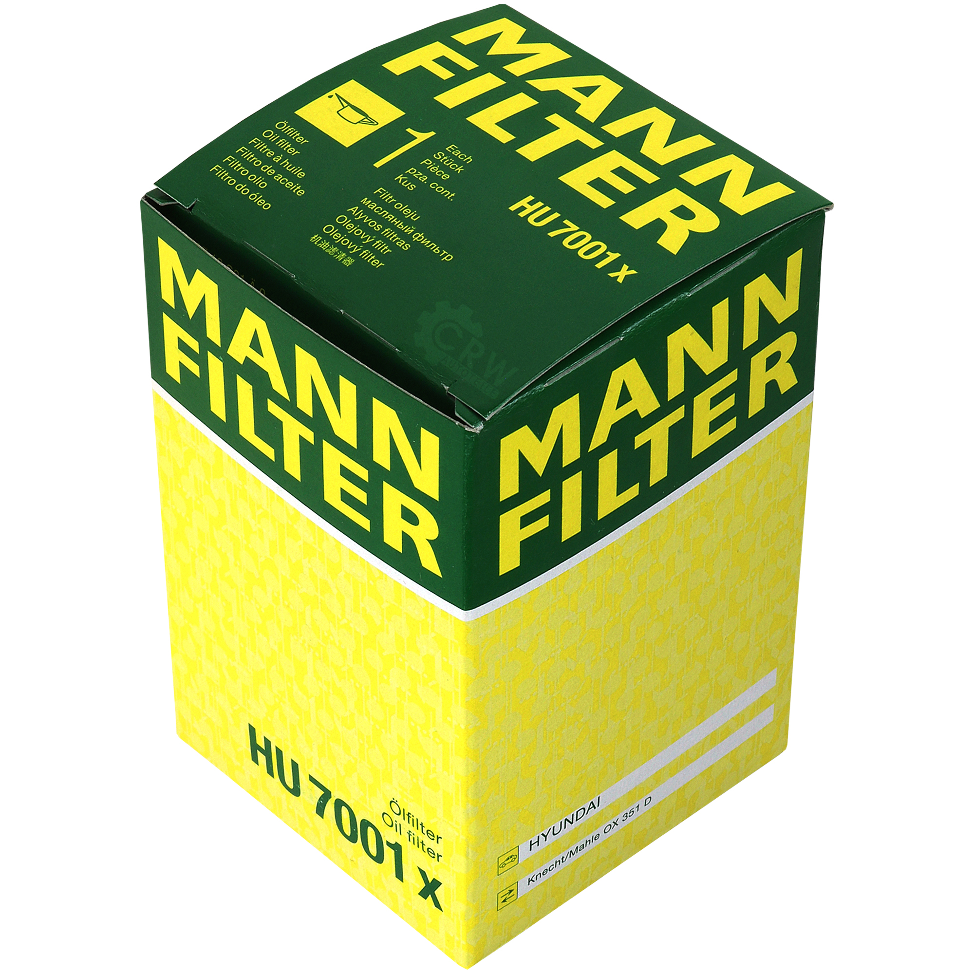 MANN-FILTER Ölfilter HU 7001 x Oil Filter