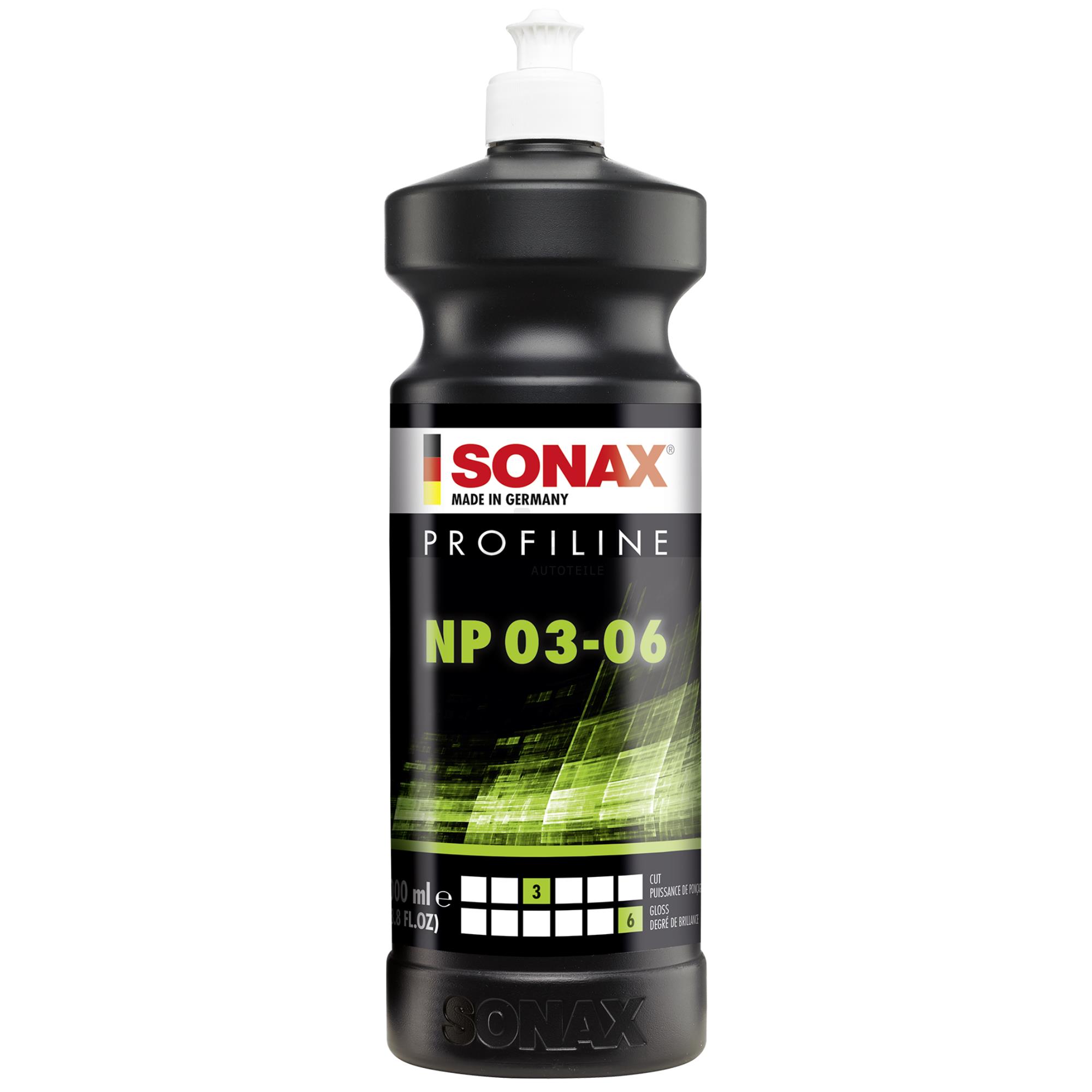 SONAX 02083000 PROFILINE NP 03-06 Politur silikonfrei 1 Liter