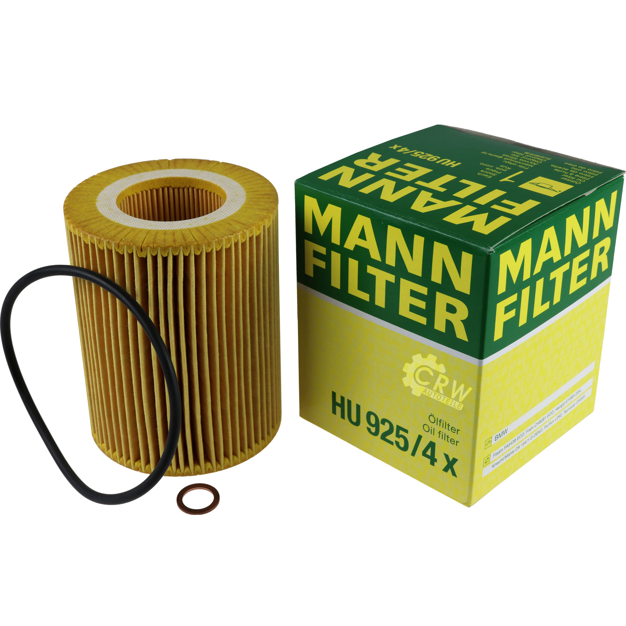 MANN-FILTER Ölfilter HU 925/4 x Oil Filter