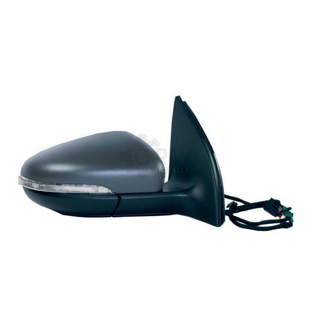Außenspiegel Komplett rechts für VW Golf VI 5K1 Variant AJ5 Cabriolet 517
