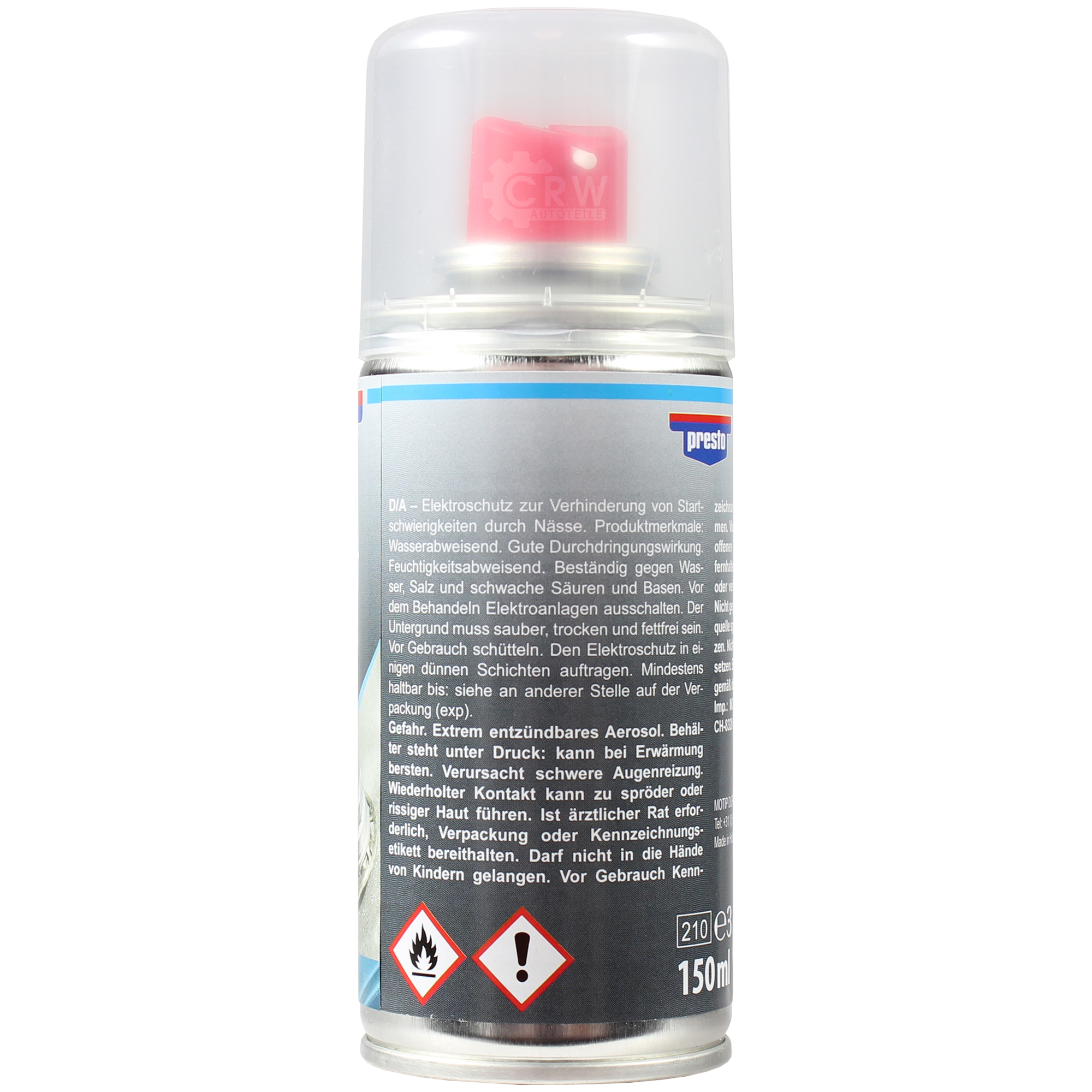 Presto Kontaktspray Reiniger Elektrospray 150ml Spray Dose 