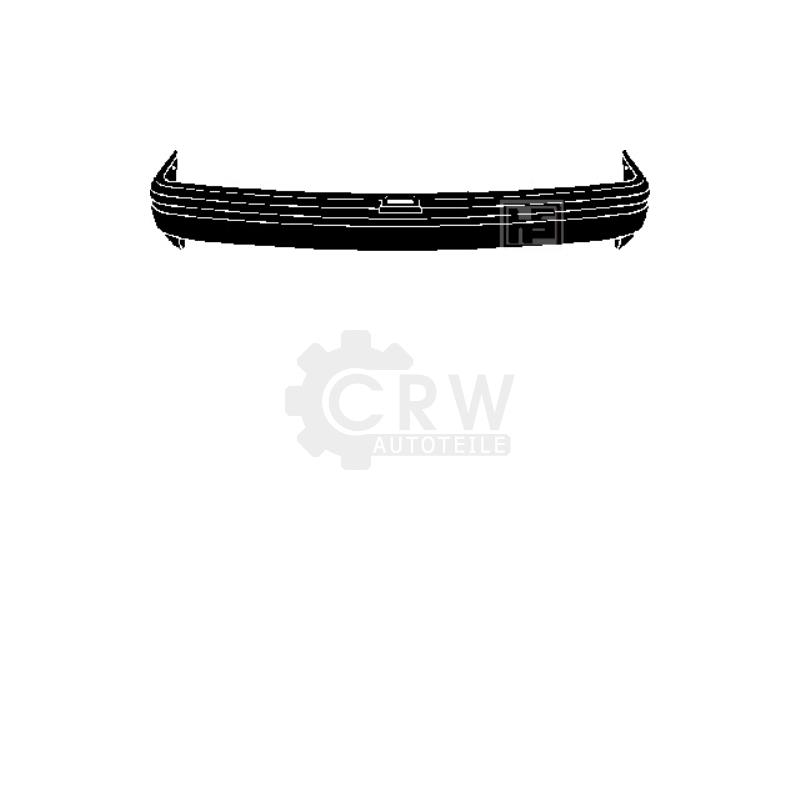 Stoßfänger hinten anthrazit passend für Ford Fiesta III GFJ 1.3 Cat