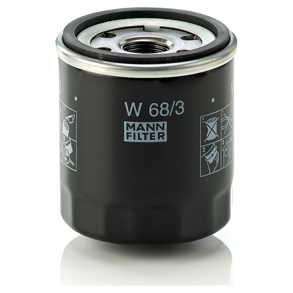 MANN-FILTER W 68/3 Ölfilter für Toyota Aygo WNB1_ KGB1_ _B4_ PAB4_ KGB4_