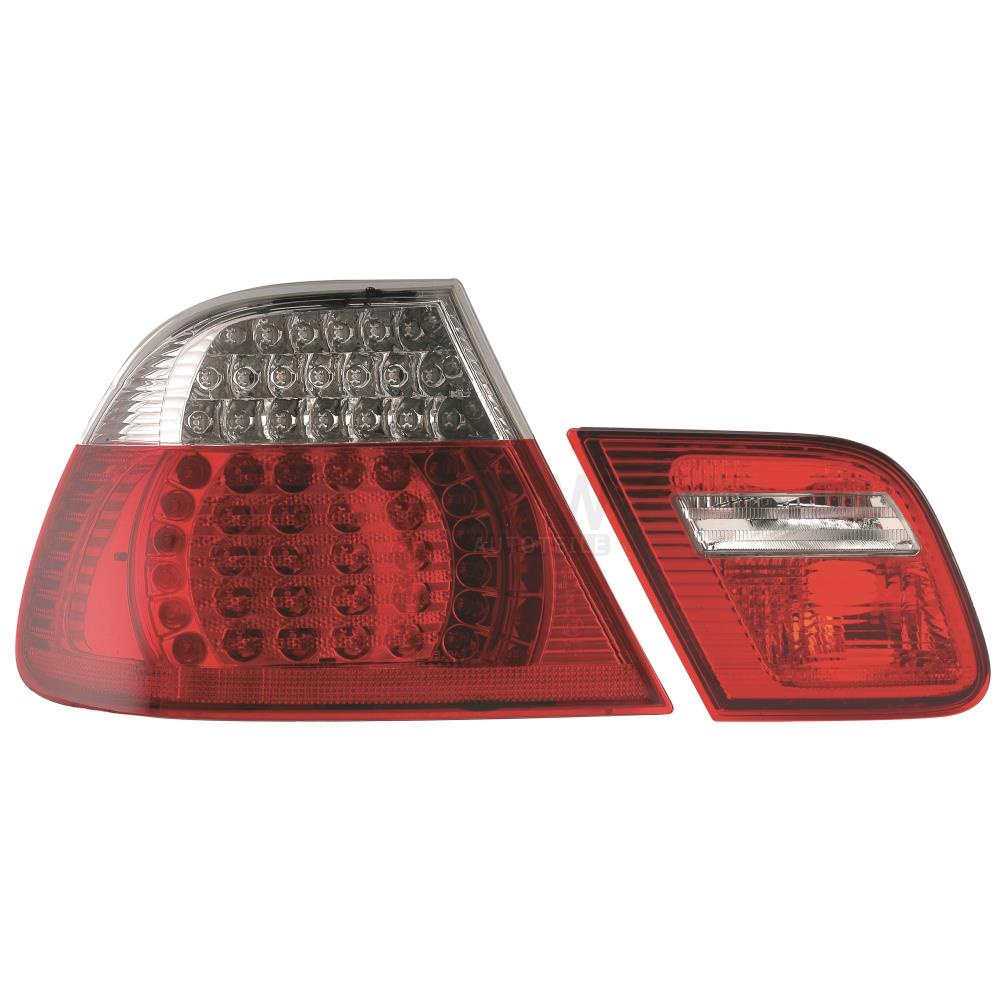 Design LED Rückleuchten Set links & rechts für BMW  E46 Coupe 03-06 klar 1039224