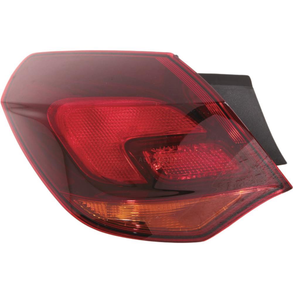 Rückleuchten Heckleuchten Set links & rechts rot getönt für Opel Astra J P10