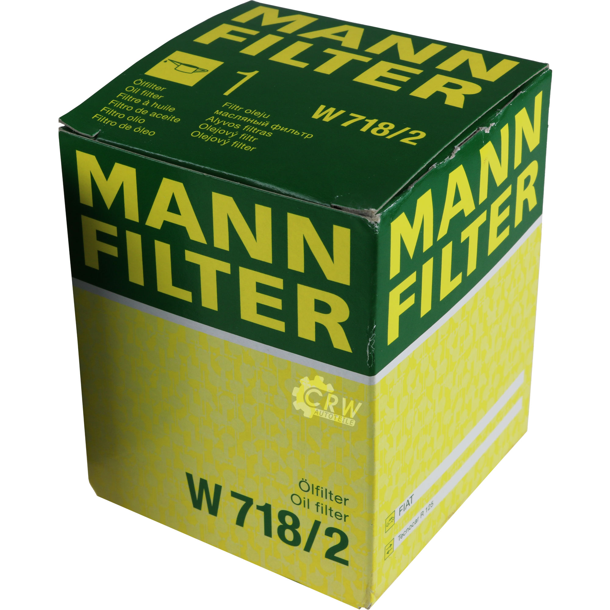 MANN-FILTER Ölfilter W 718/2 Oil Filter
