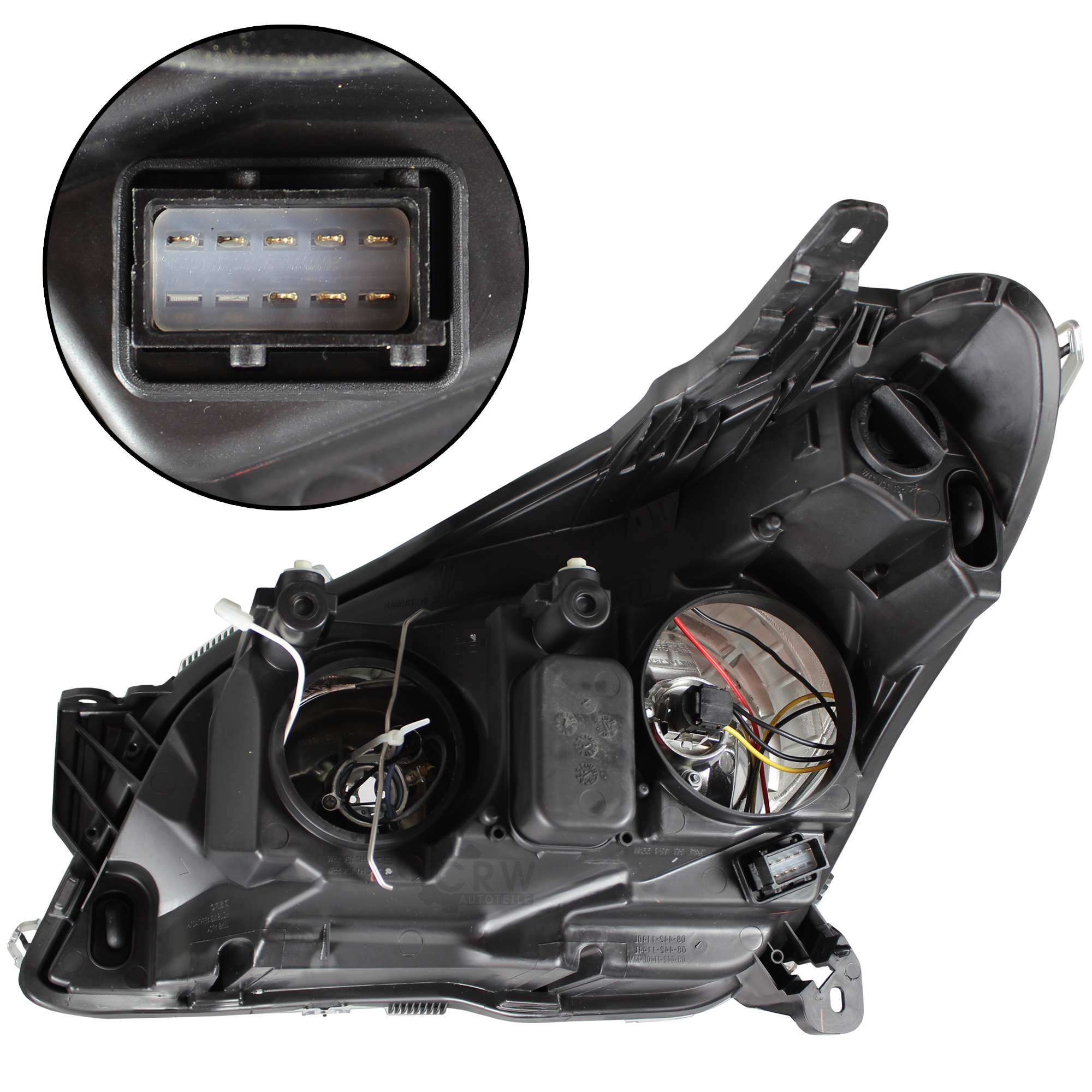 Scheinwerfer rechts für Opel Astra H Bj. 02/07-11 inkl. Motor H7+H1