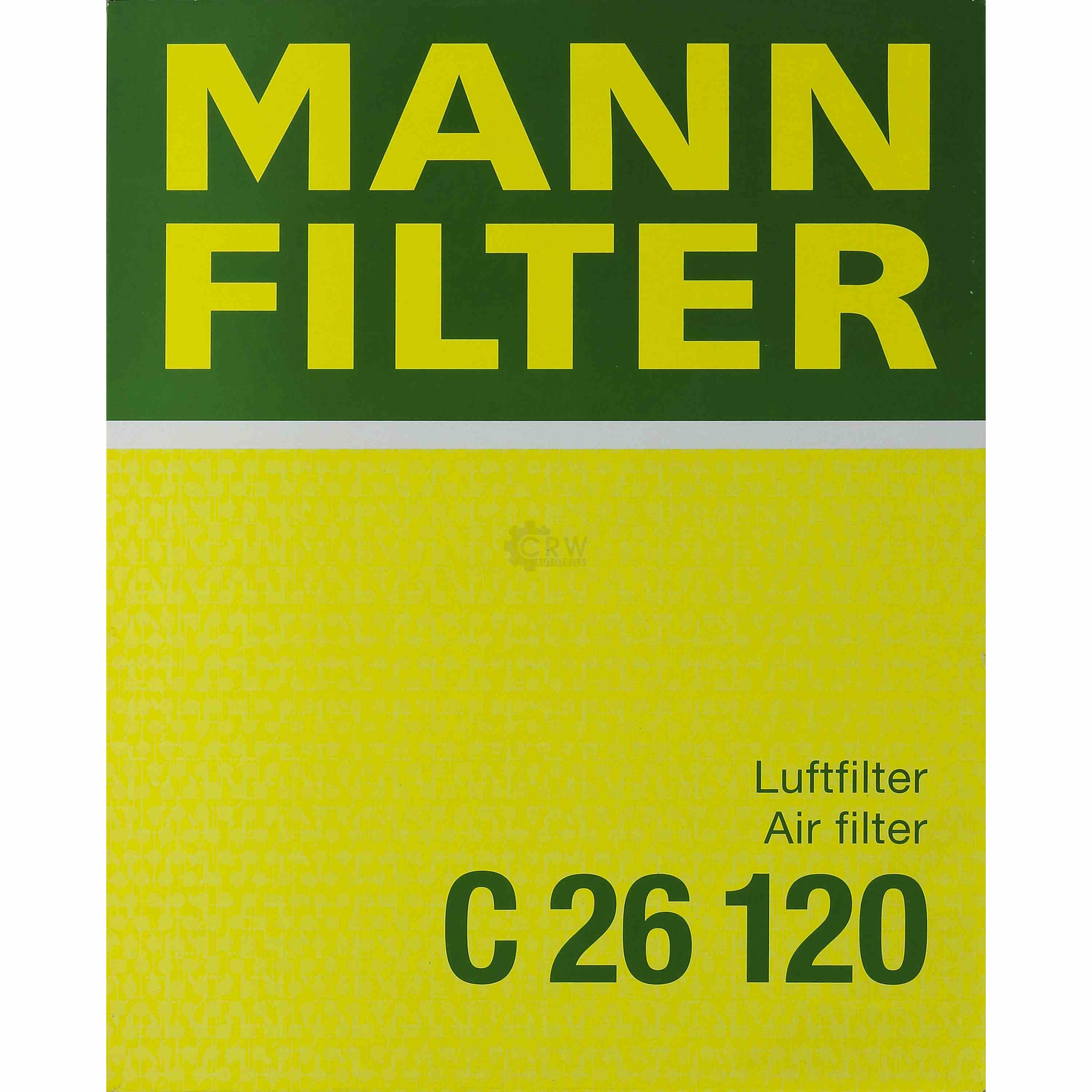 MANN-FILTER Luftfilter für Renault Trafic III Kasten FG_ 1.6 dCi 120 FG 2.0 JG_