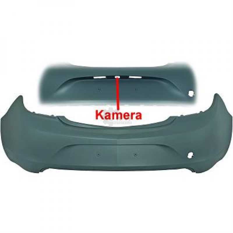 Stoßstange hinten für Opel Insignia Stufenheck Bj. 13-17 ohne PDC mit Kamera