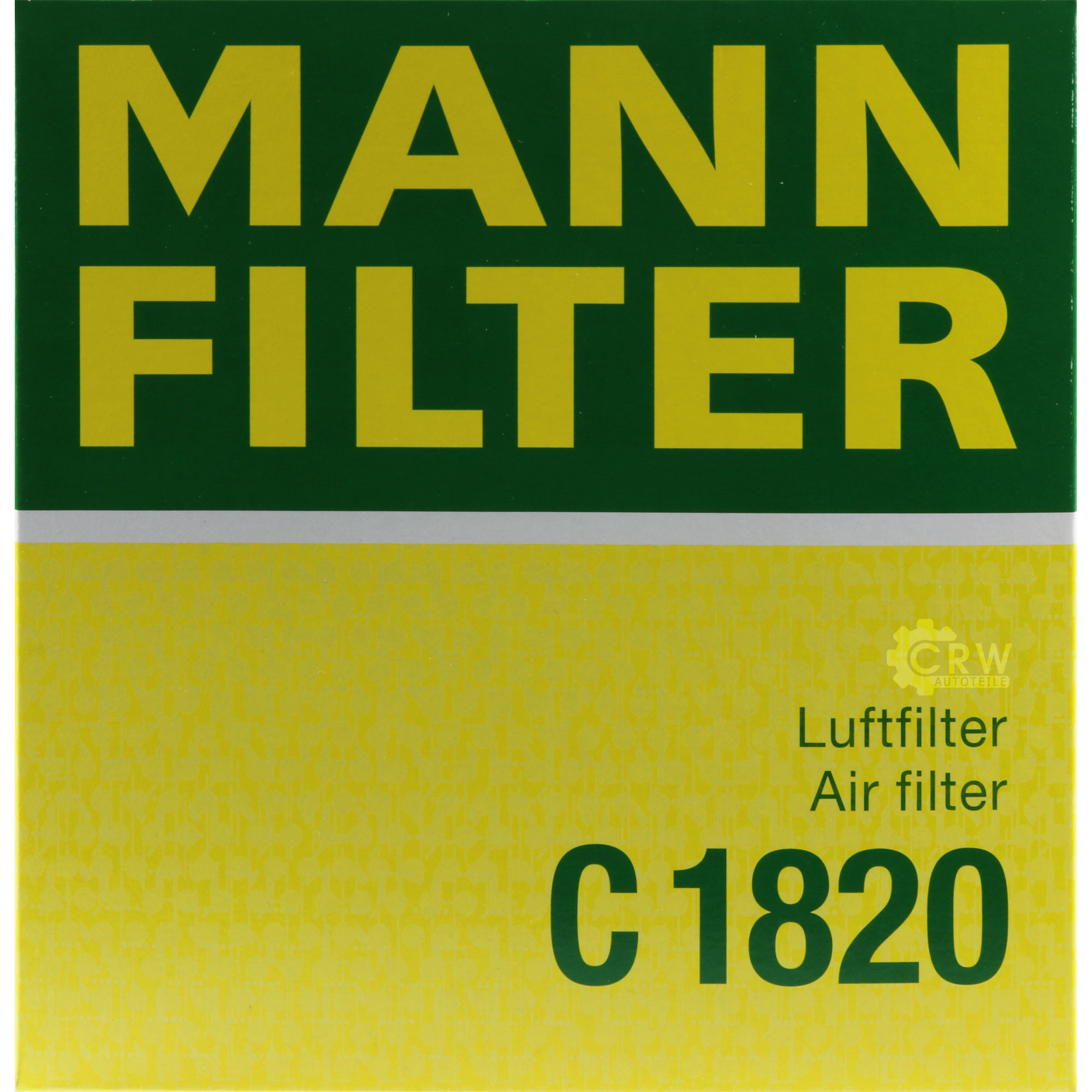 MANN-FILTER Luftfilter für Fiat 850 Spider 100_ 0.9 Sport Seat 133