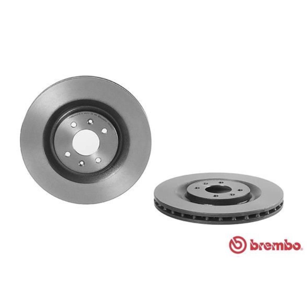 BREMBO Bremsscheibe vorne Ø323 mm Innenbelüftet für Citroën DS3 Cabriolet 208