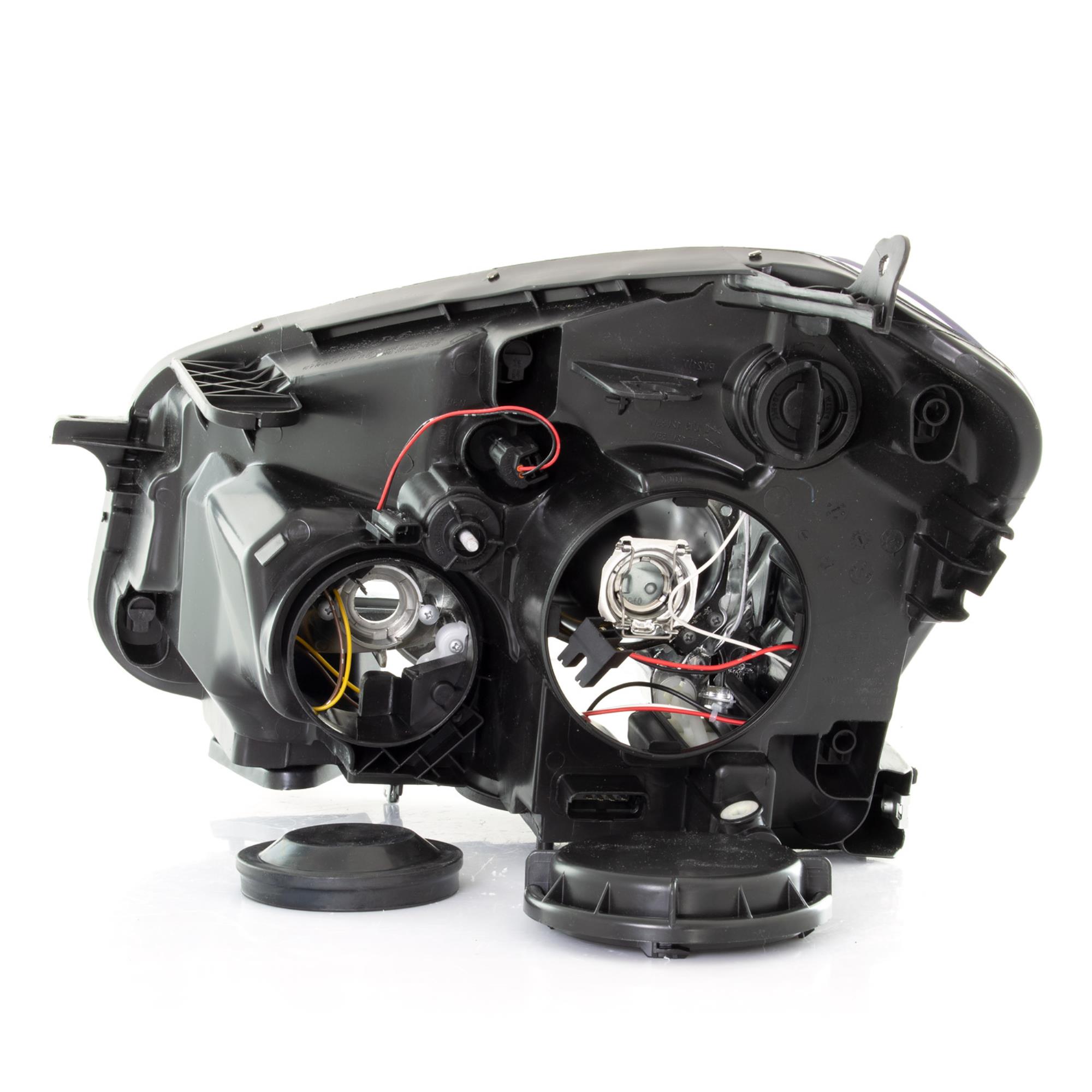 Scheinwerfer rechts für Nissan Qashqai Bj. 10->> Facelift H7+H7 inkl. Lampen