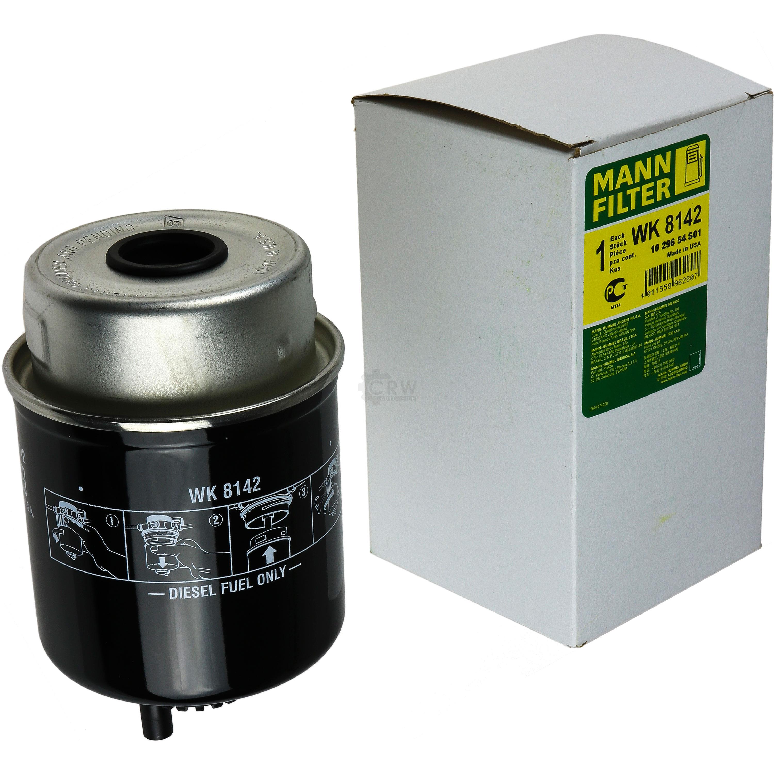 MANN-FILTER Kraftstofffilter WK 8142 Fuel Filter