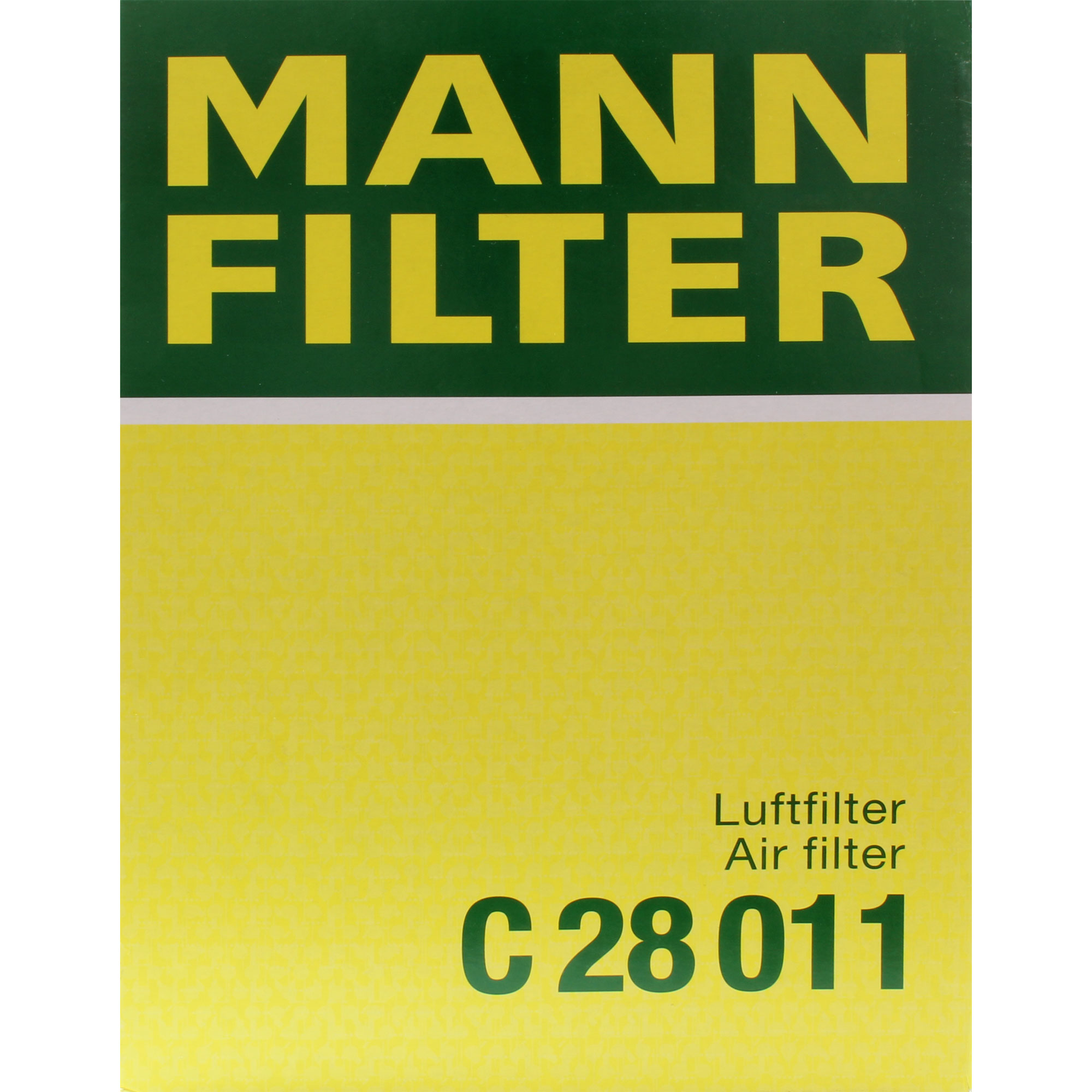 MANN-FILTER Luftfilter für KIA Sorento II XM 2.2 CRDi 4WD Hyundai Santa Fé CM
