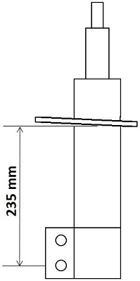 Stoßdämpfer 338759 Vorderachse für Renault Thalia II LU1/2_ III L8_ B8_ Dacia Logan MCV