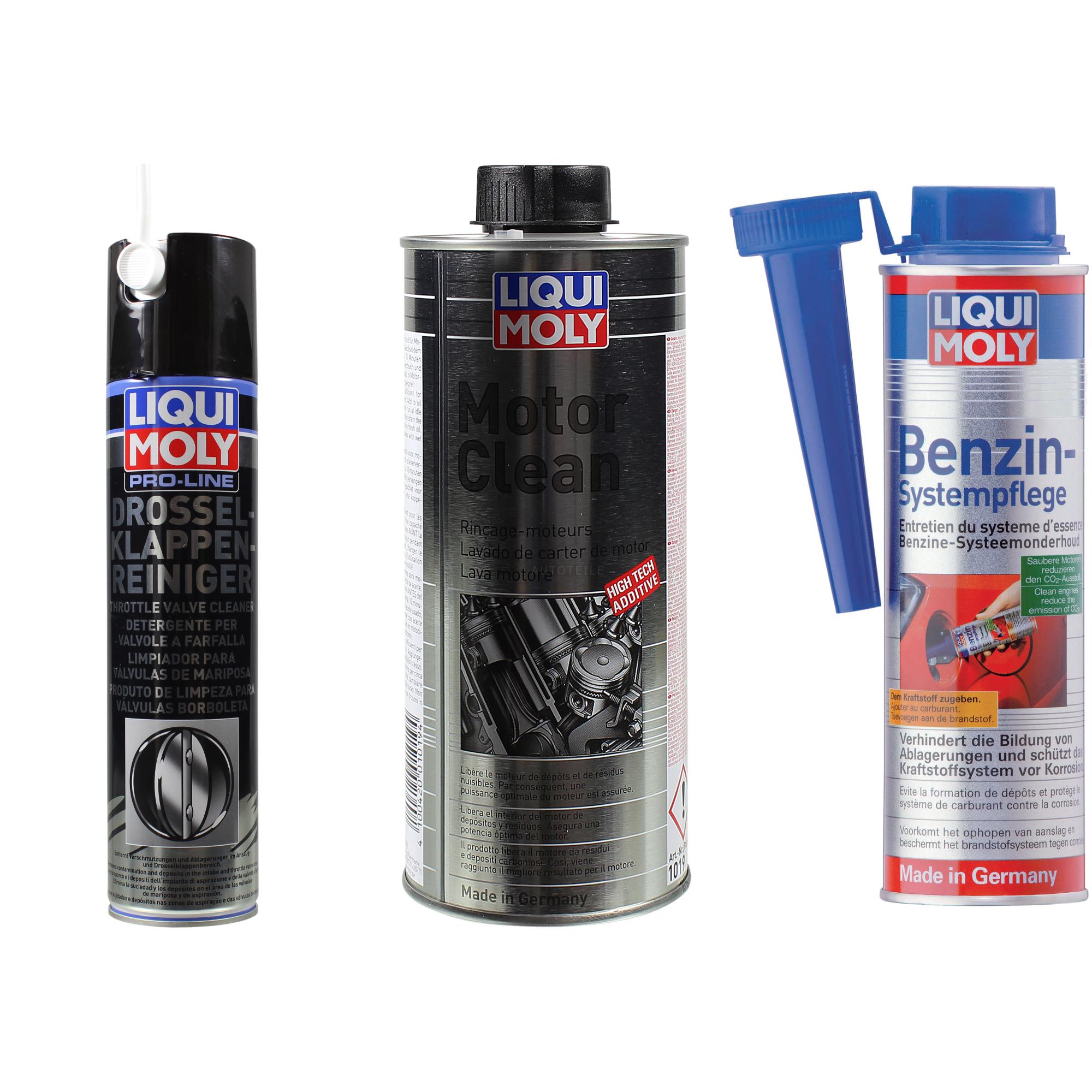 LIQUI MOLY Pro-Line DrosselklappenReiniger MotorClean Benzin-System-Pflege