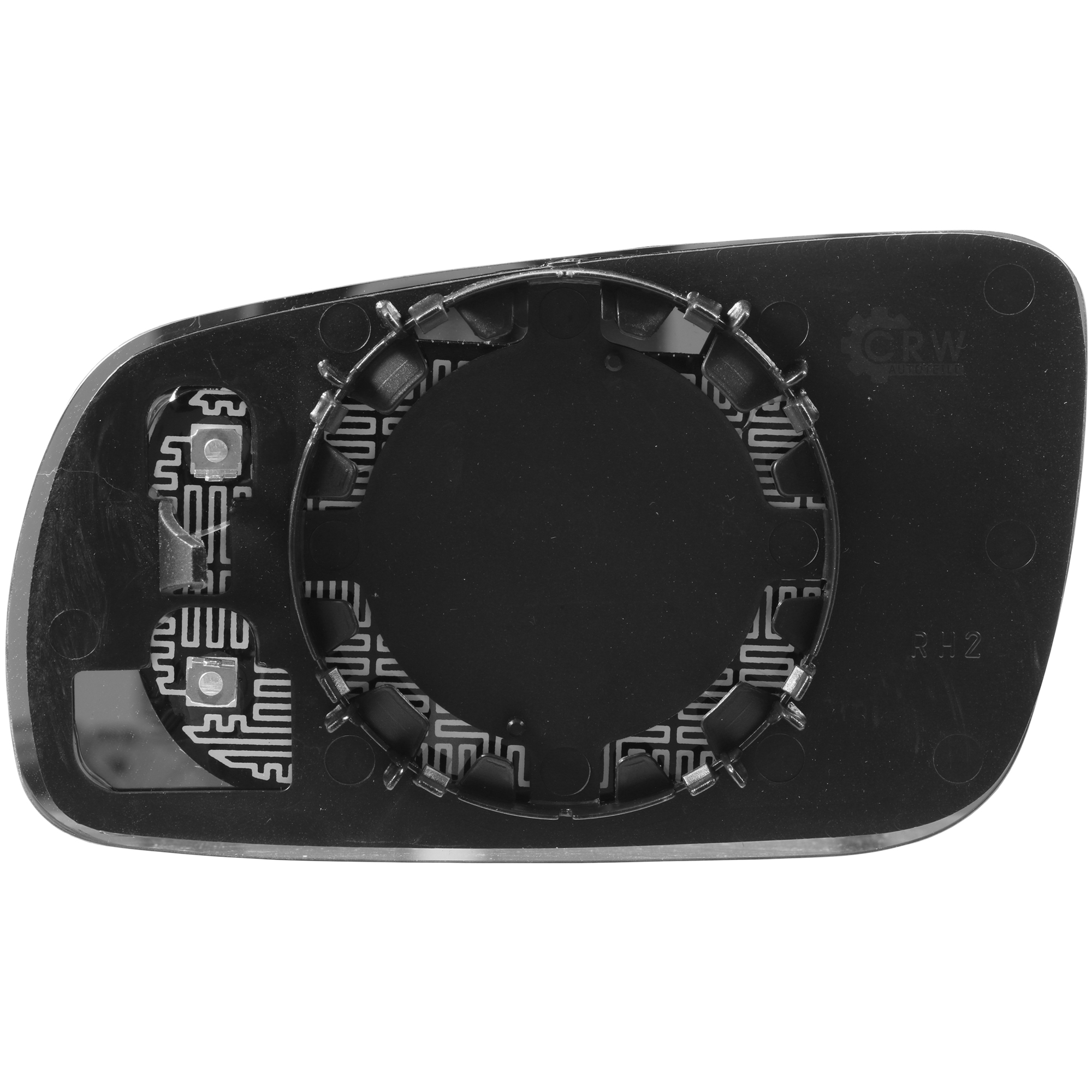 Außenspiegelglas rechts für VW Golf 4 08.97-09.03 konvex beheizbar Spiegelglas