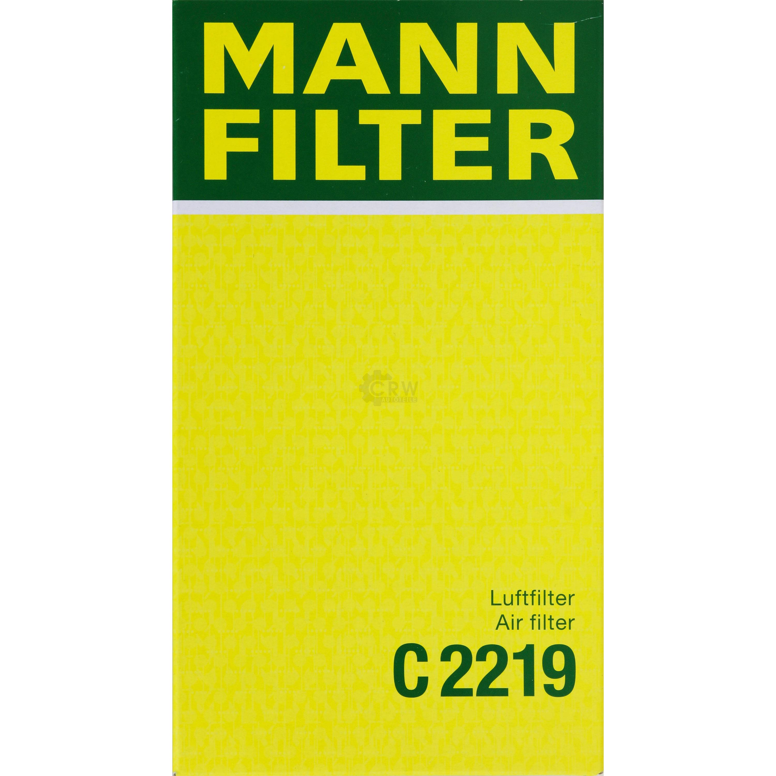 MANN-FILTER Luftfilter für KIA Picanto BA 1.1 CRDi