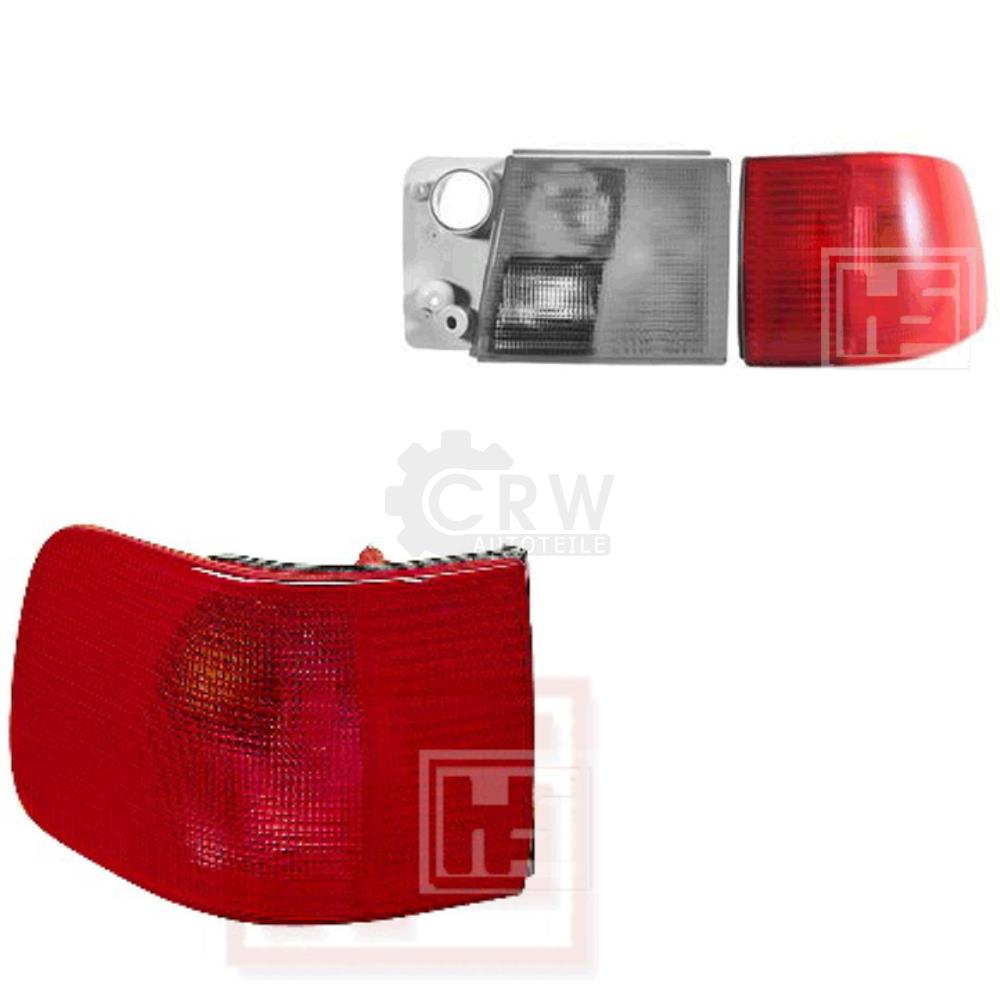 Rückleuchten Set für Audi 100(C4) Bj. 12/90-94 äusserer Teil
