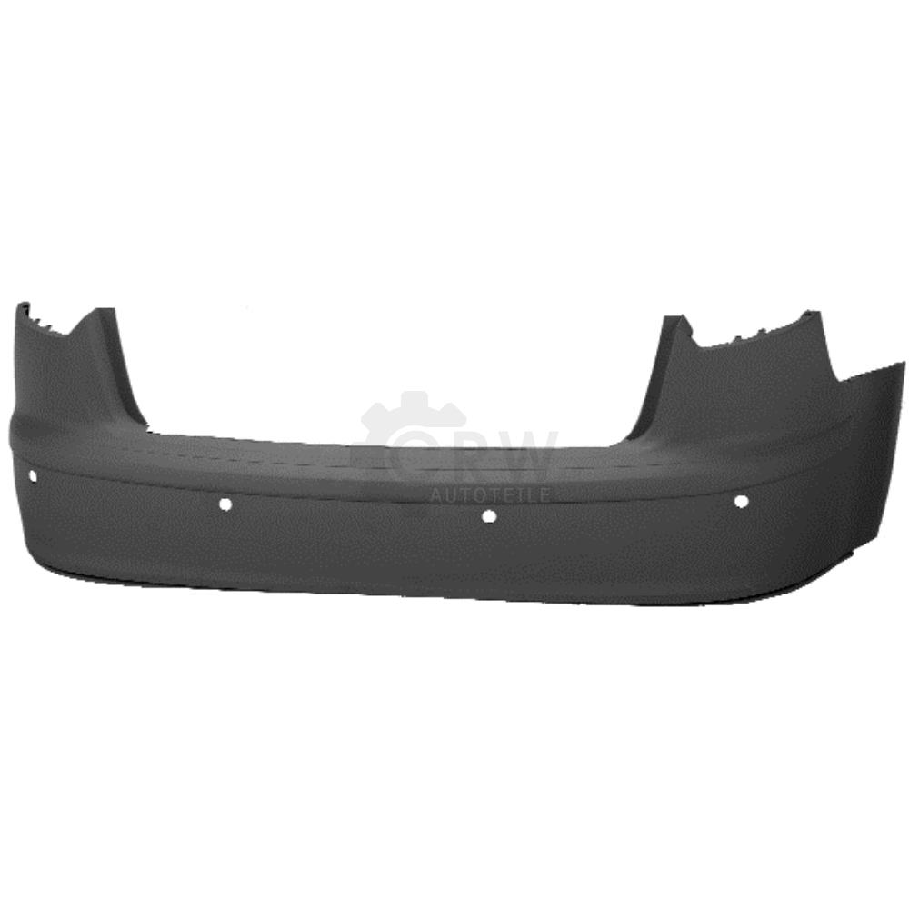 Stoßstange hinten für AUDI A3 Typ 8PA Sportback Bj. 04-08 Grundiert
