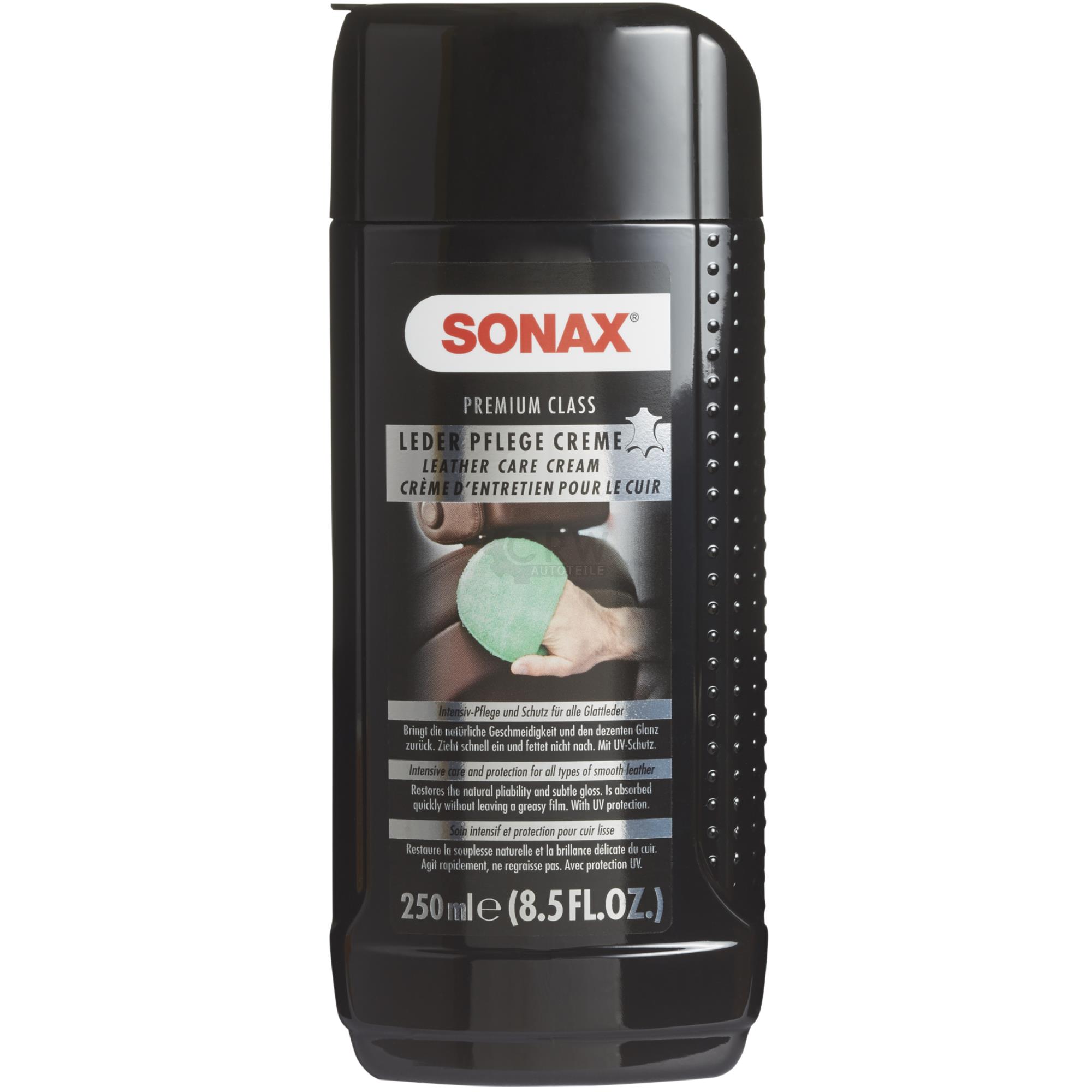 SONAX PremiumClass LederPflegeCreme Lederschutz Leder Pflege 250 ml