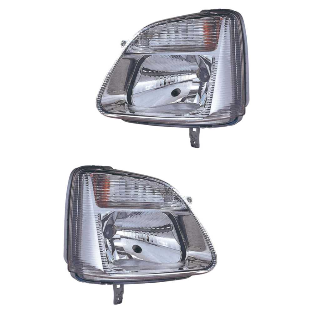 Halogen Scheinwerfer Set links & rechts H4 für Suzuki Wagon R+ Agila (A)