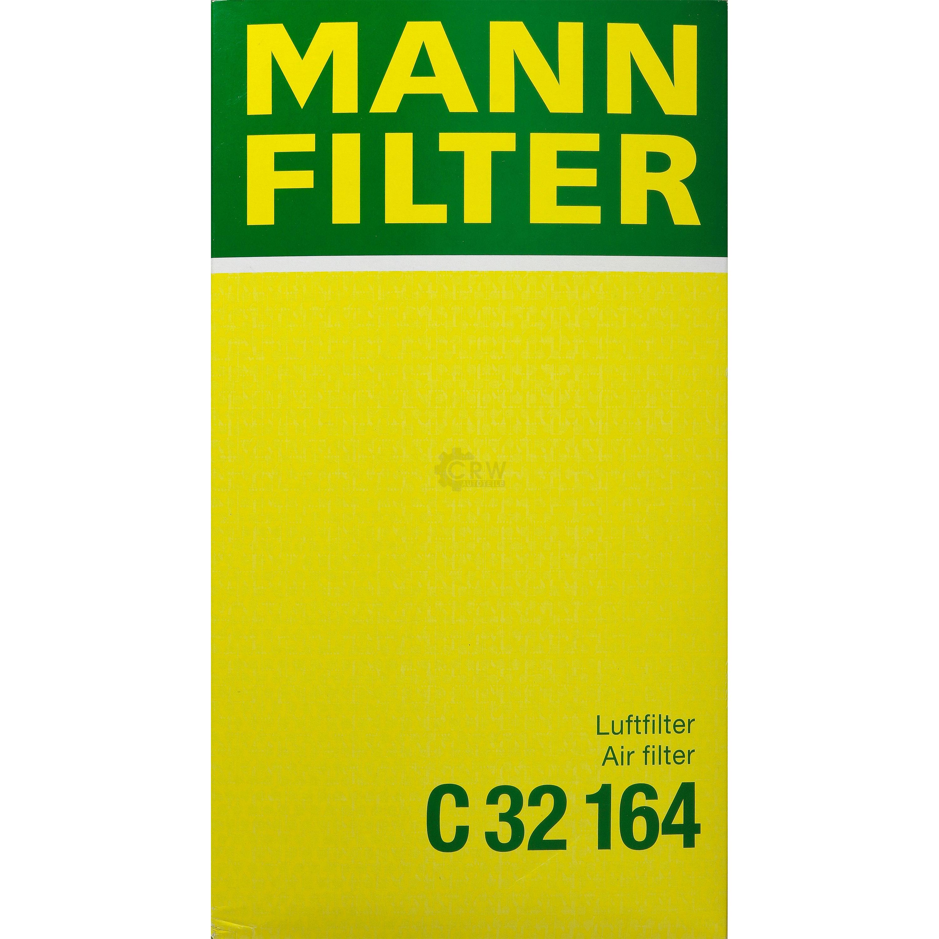 MANN-FILTER Luftfilter für Mercedes-Benz E-Klasse W210 S210 VF210