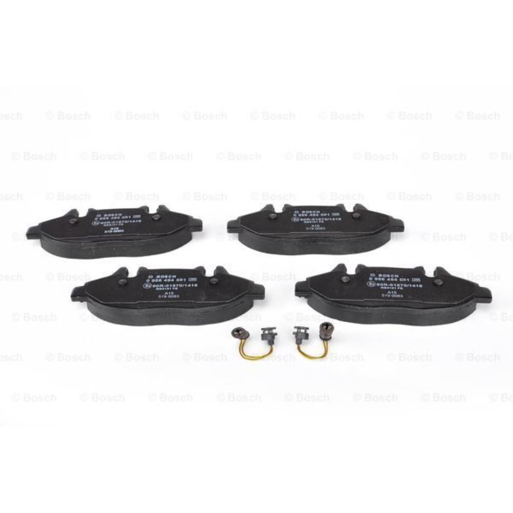 BOSCH Satz Bremsbeläge + Bremsscheiben belüftet vorne für Mercedes Vito/Mixto