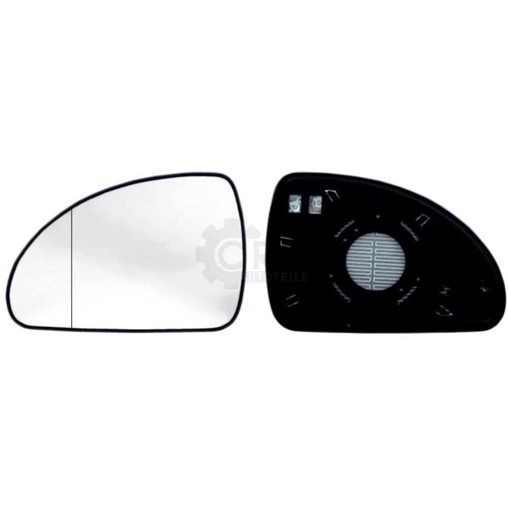ALKAR Spiegelglas Außenspiegel rechts passend für KIA Cee'D SW ED Pro
