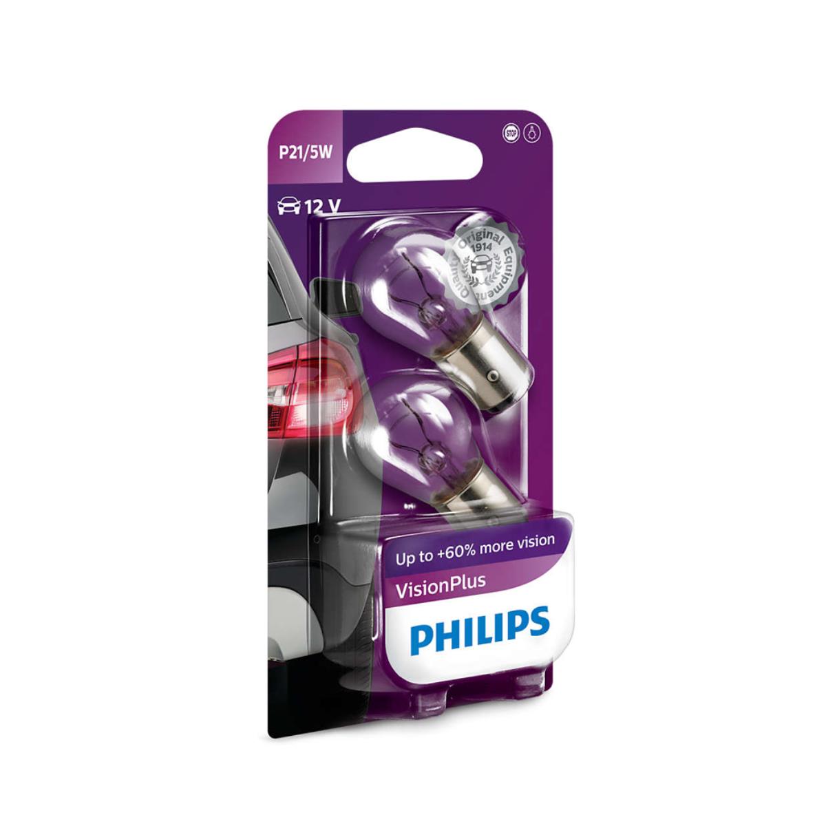 Philips VisionPlus P21/5W Signalbeleuchtug und Innebeleuchtung