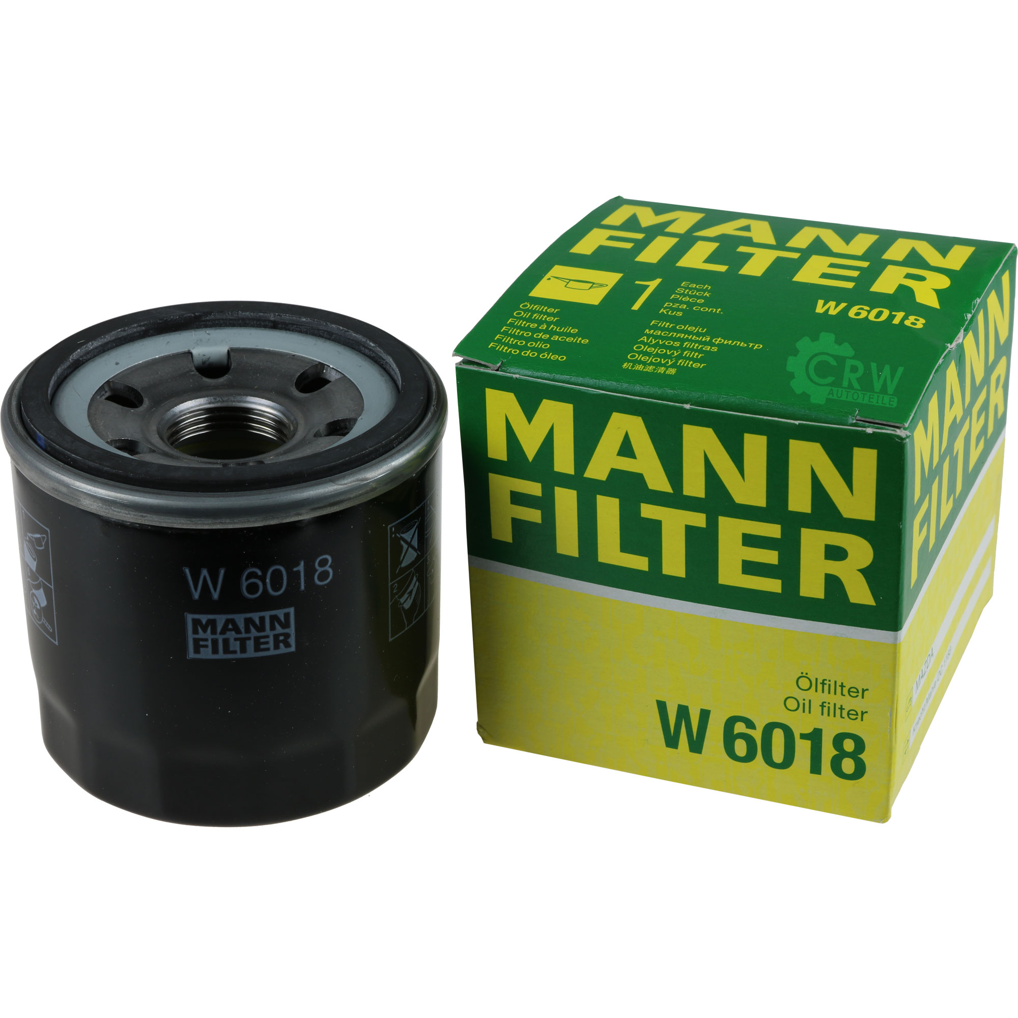 MANN-FILTER Ölfilter W 6018 Oil Filter