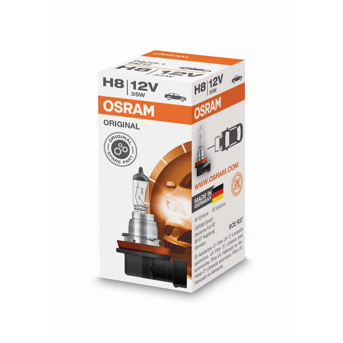 OSRAM Line H8 Halogen 12V 35W Sockel PGJ19-1 Glühbirne