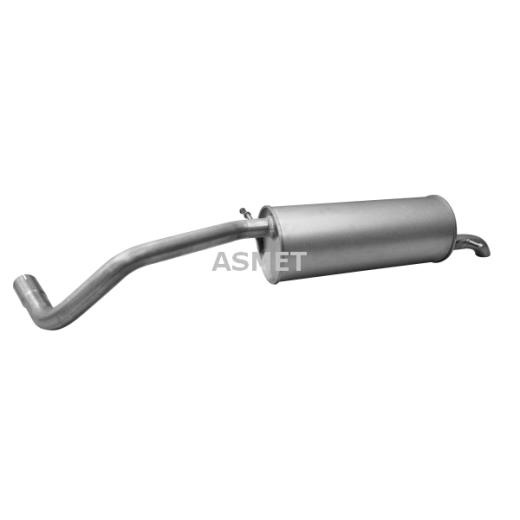 ASMET Endschalldämpfer Schalldämpfer für Skoda Fabia II Combi 1.4