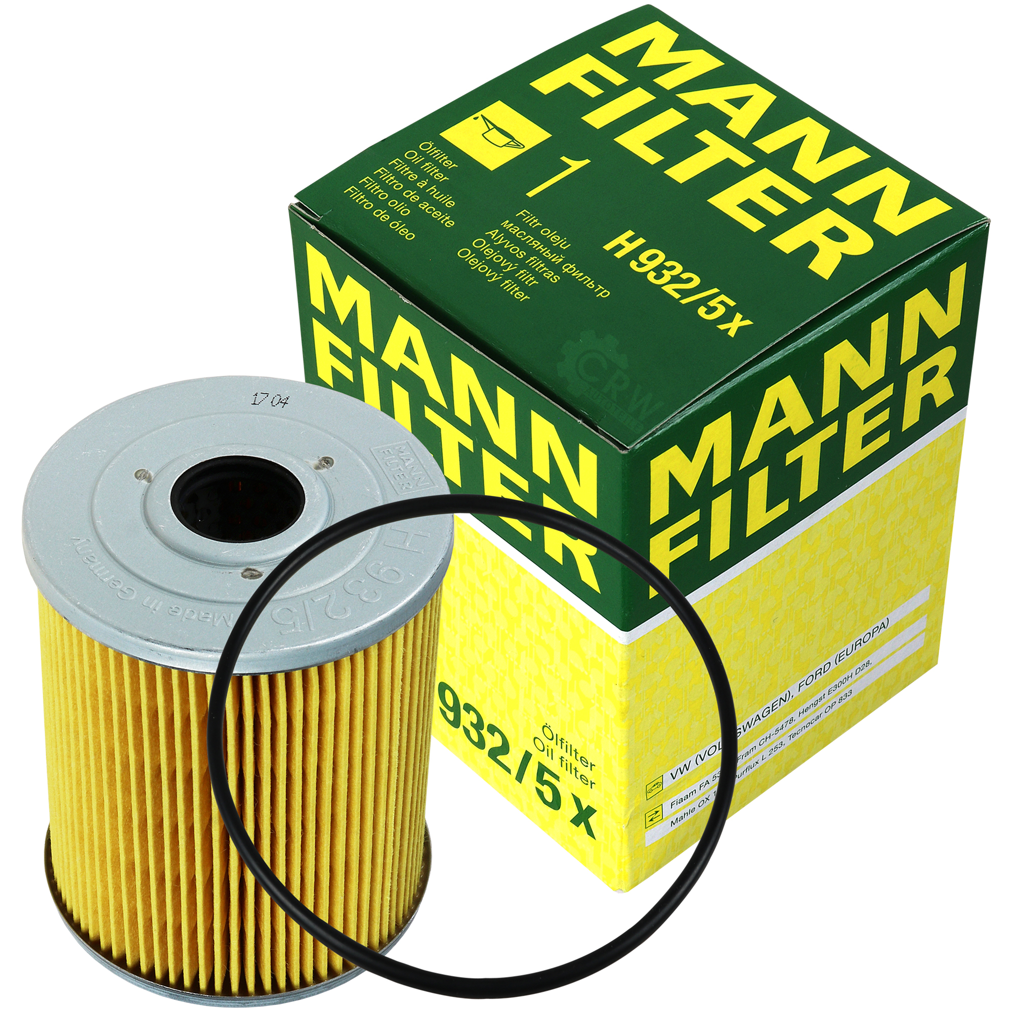 MANN-FILTER Ölfilter Oelfilter H 932/5 x Oil Filter