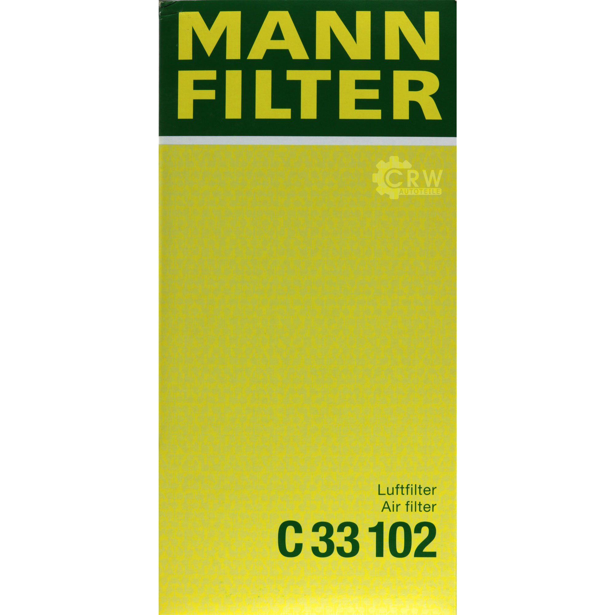 MANN-FILTER Luftfilter für Mercedes-Benz SL R129 500 S-Klasse W140 W124 400 E
