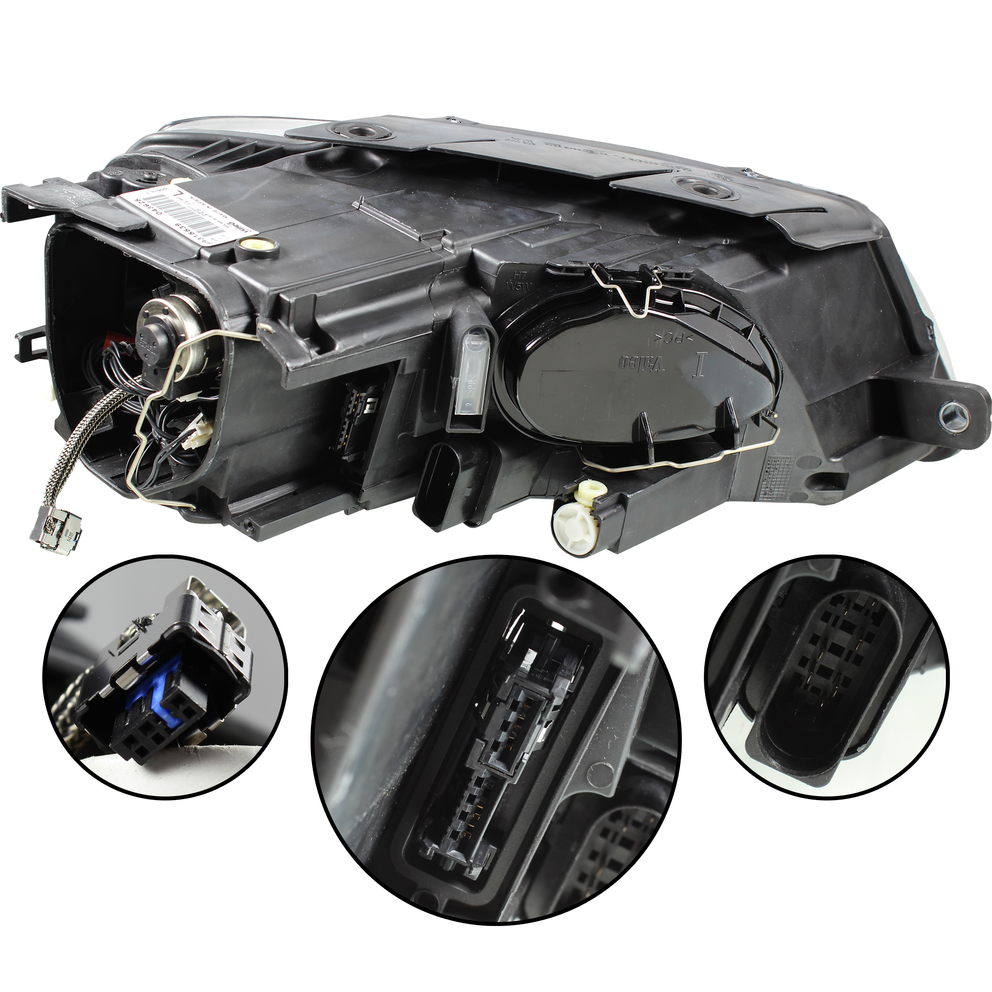 Xenon Scheinwerfer links für VW Passat B6 3C 07-07.10 Limo Kombi Valeo D1S+H7