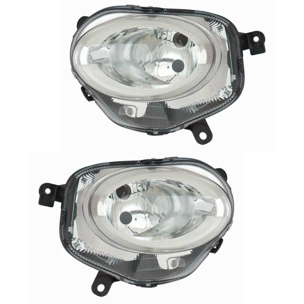 Scheinwerfer Set links & rechts Hauptscheinwerfer für Fiat 500 C 500/595/695