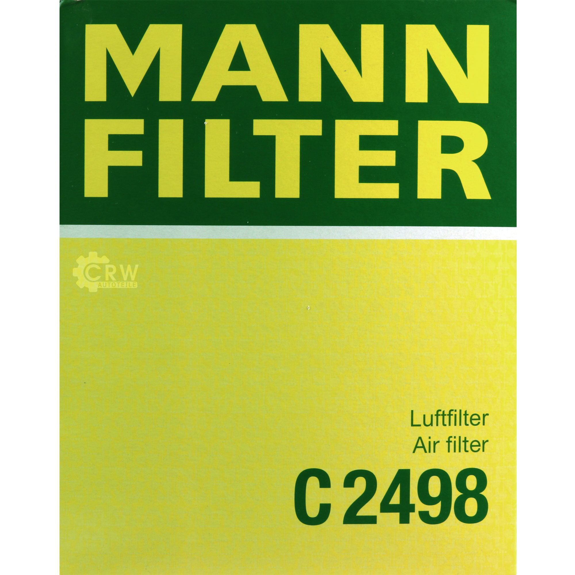 MANN-FILTER Luftfilter für Fiat Multipla 186 1.6 100 16V 1.9 JTD BiPower