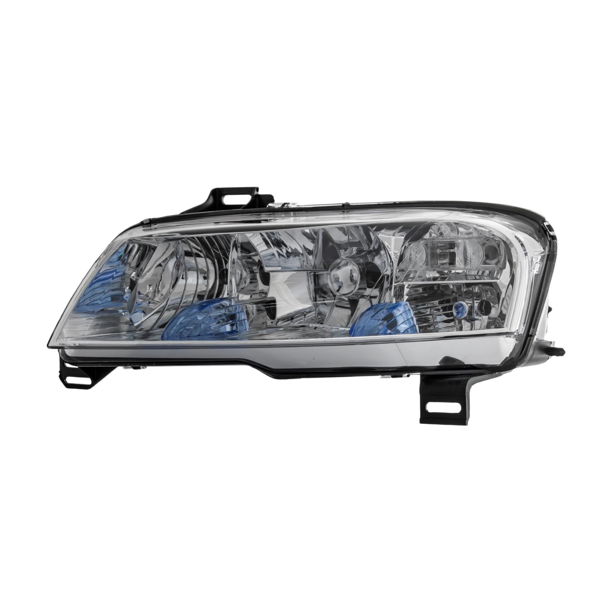 Halogen Scheinwerfer Set für Fiat Stilo 10.01-> H7/H1/H1 mit Motor NSW JW4