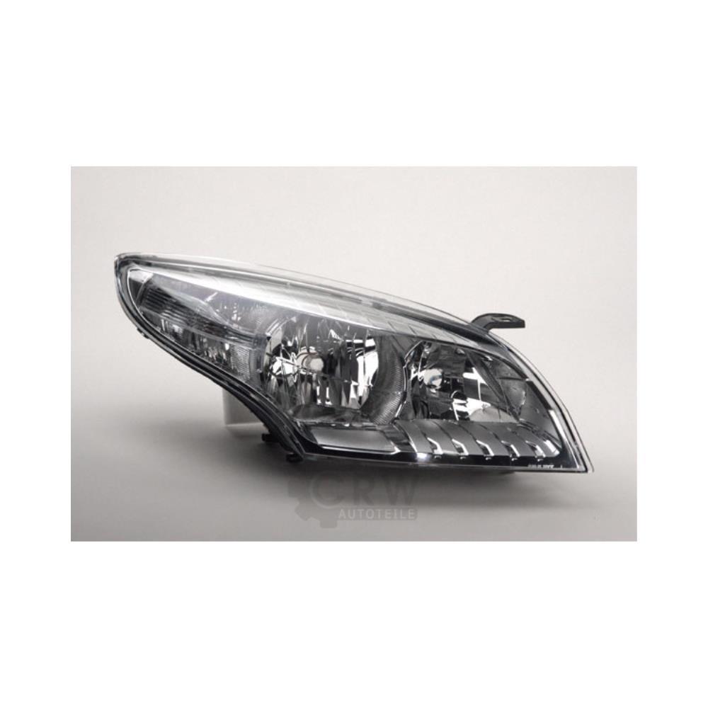 Halogen Scheinwerfer rechts H7 P21W W5W PY21W chrom für Renault Megane III