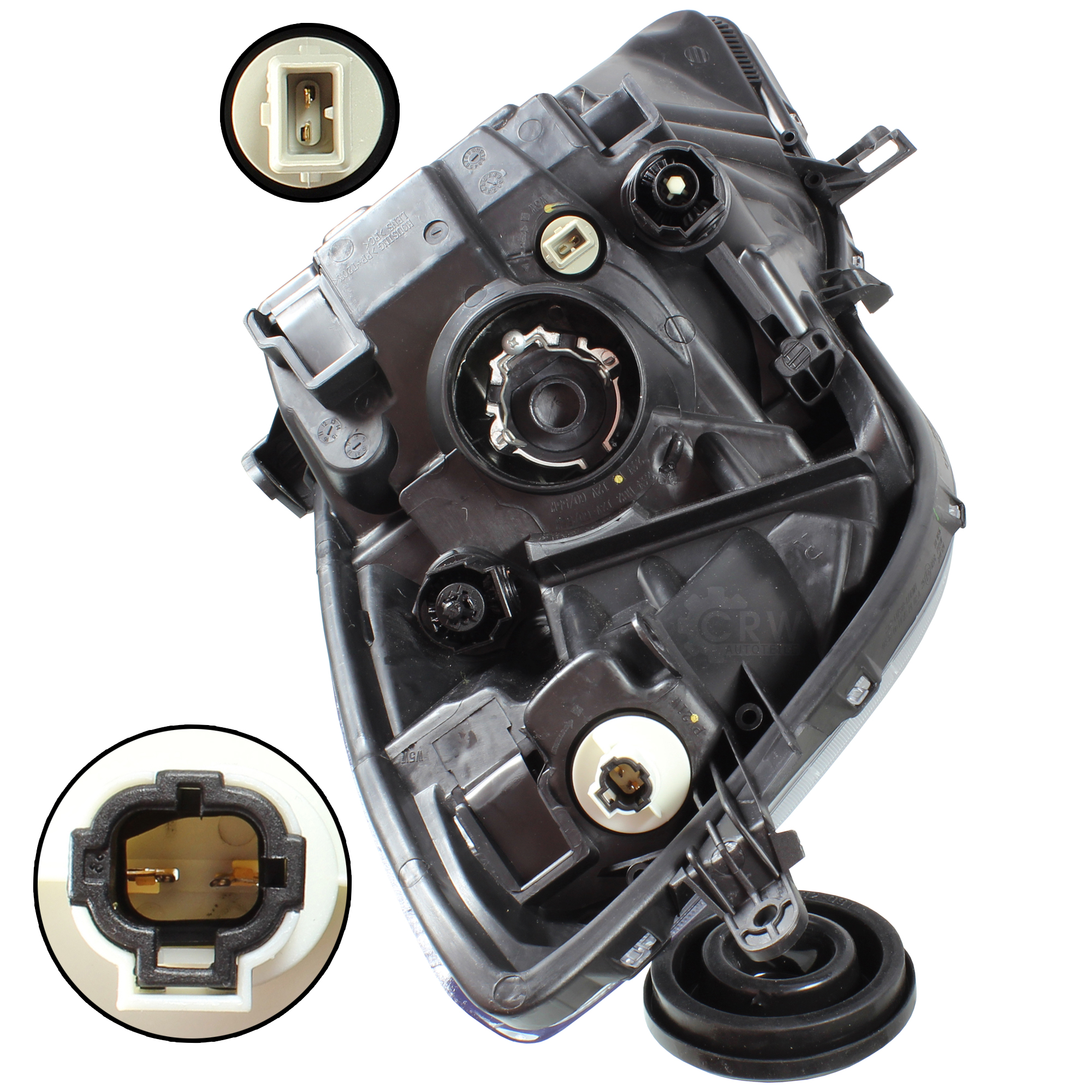 Scheinwerfer rechts für Toyota Yaris XP9 Bj. 09-11 Facelift  H4