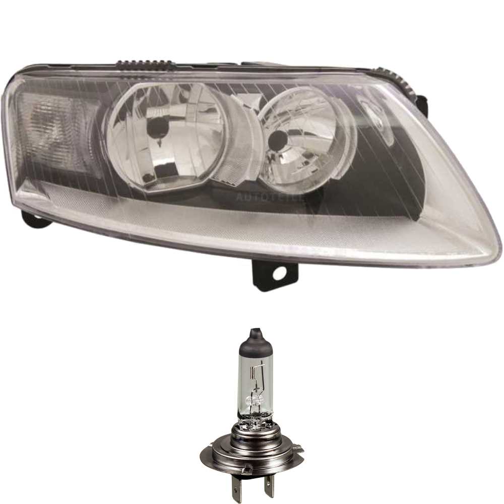 Scheinwerfer rechts für Audi A6 C6 4F 08-10 Allroad/Avant Facelift Tagfahrlicht