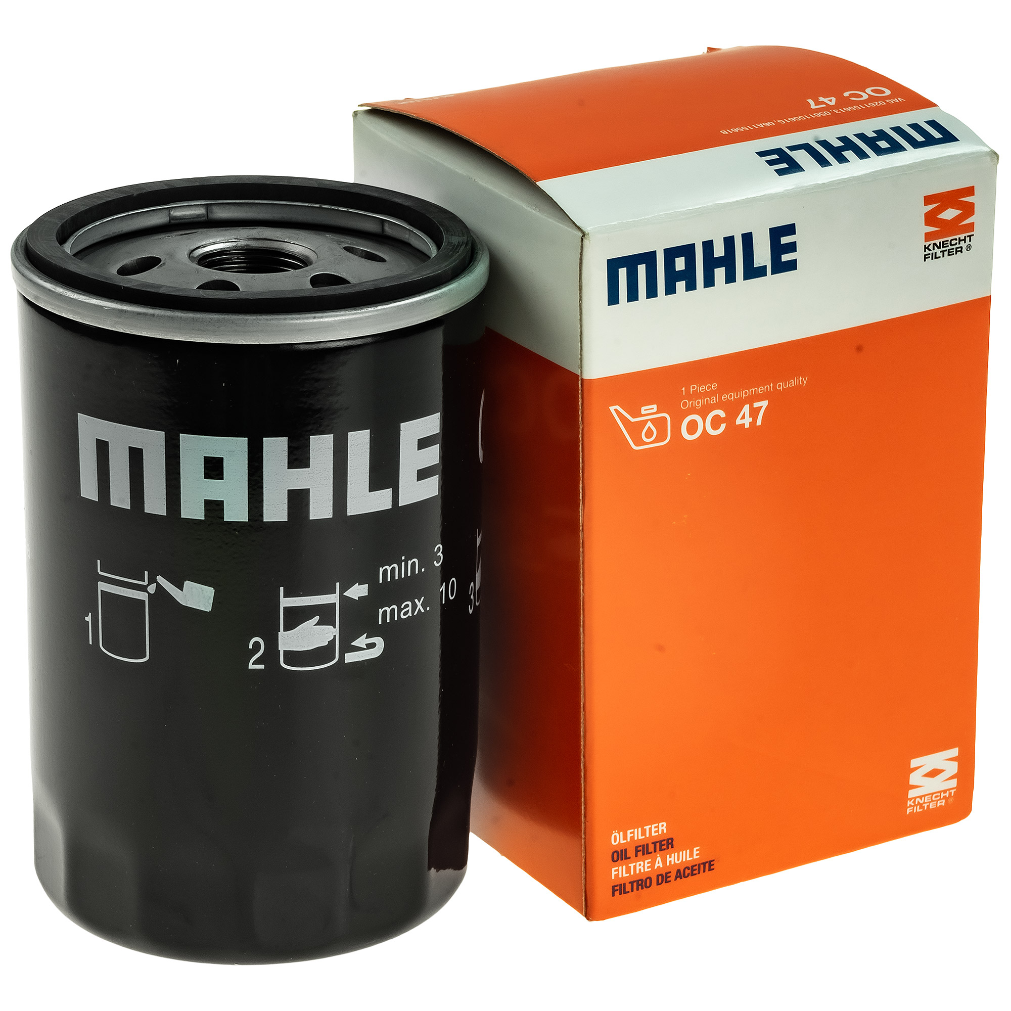 MAHLE / KNECHT Ölfilter OC 47 Oil Filter