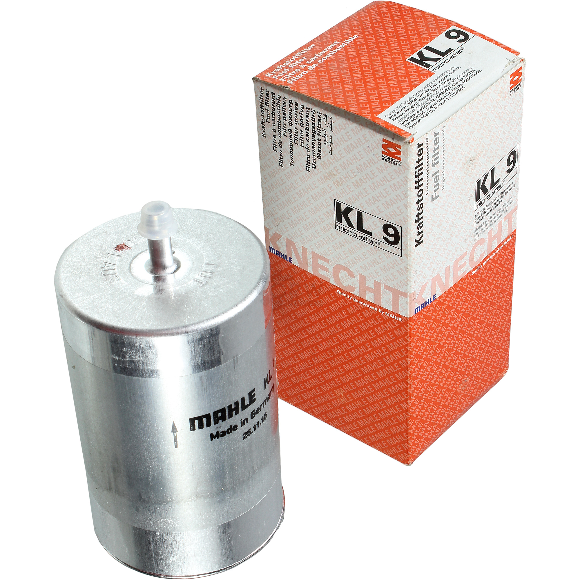 MAHLE / KNECHT Kraftstofffilter KL 9 Fuel Filter