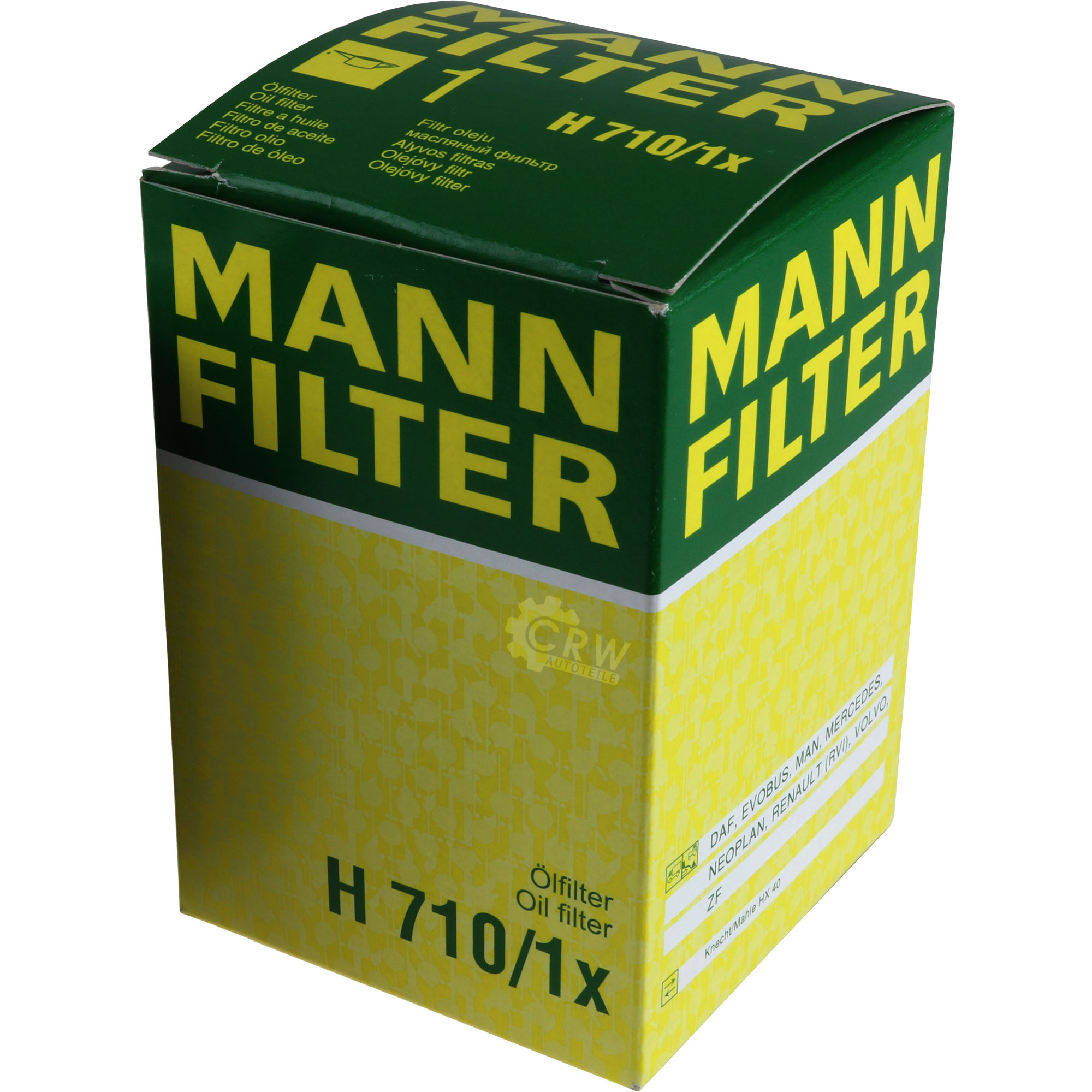 MANN-FILTER Hydraulikfilter für Automatikgetriebe H 710/1 x