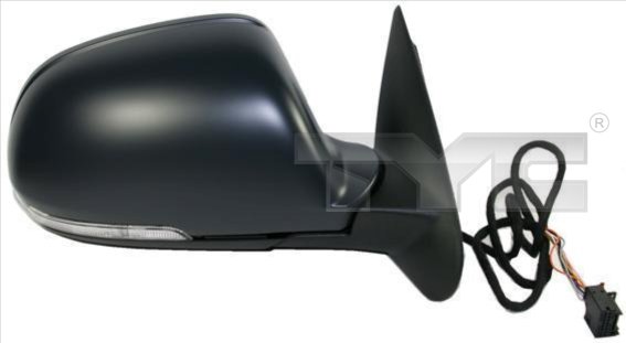 TYC Außenspiegel Spiegel links passend für Skoda Octavia II Combi 1Z5 1Z3